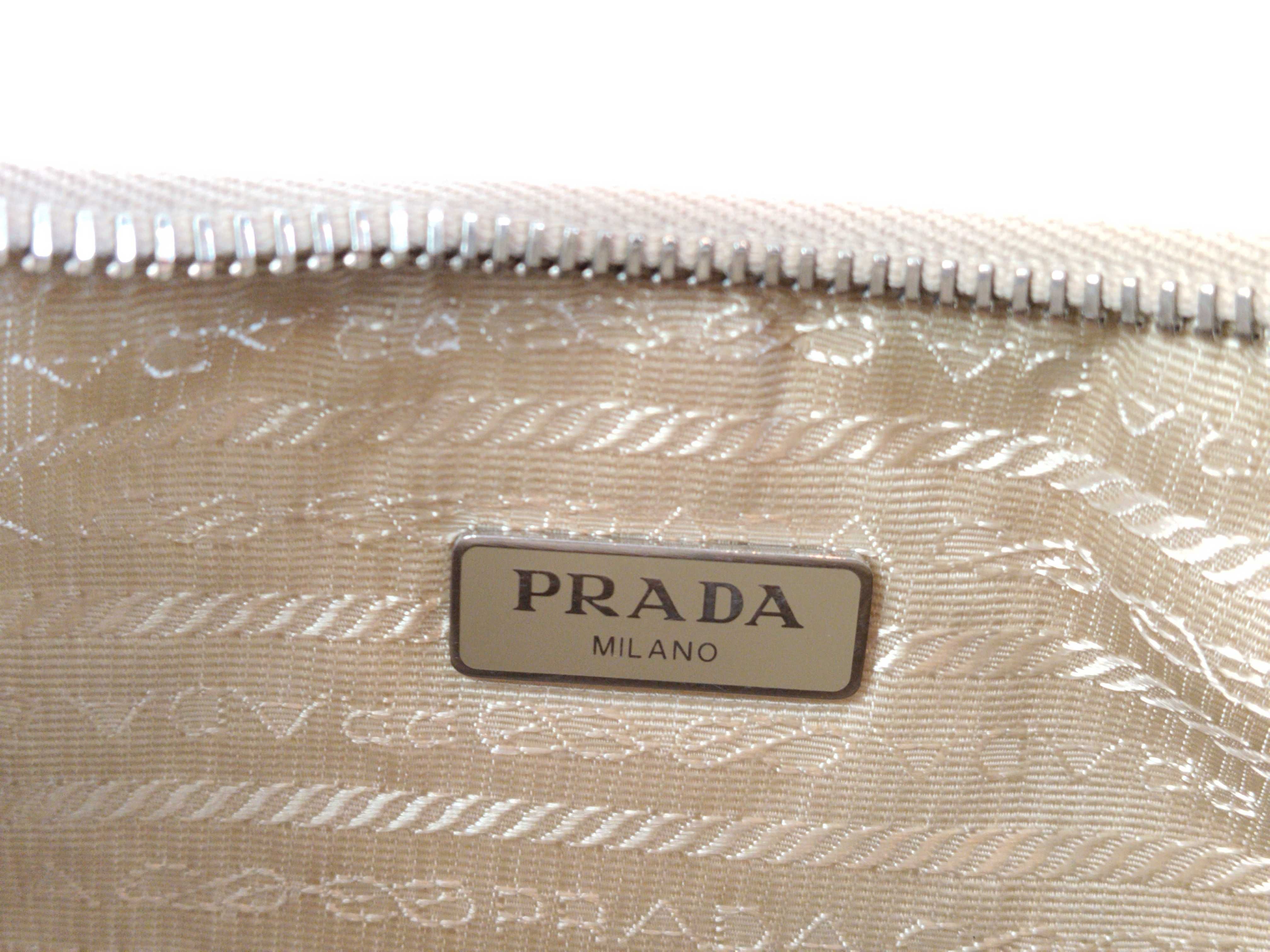 Body Bag, White Nylon Shoulder Bag — view 12