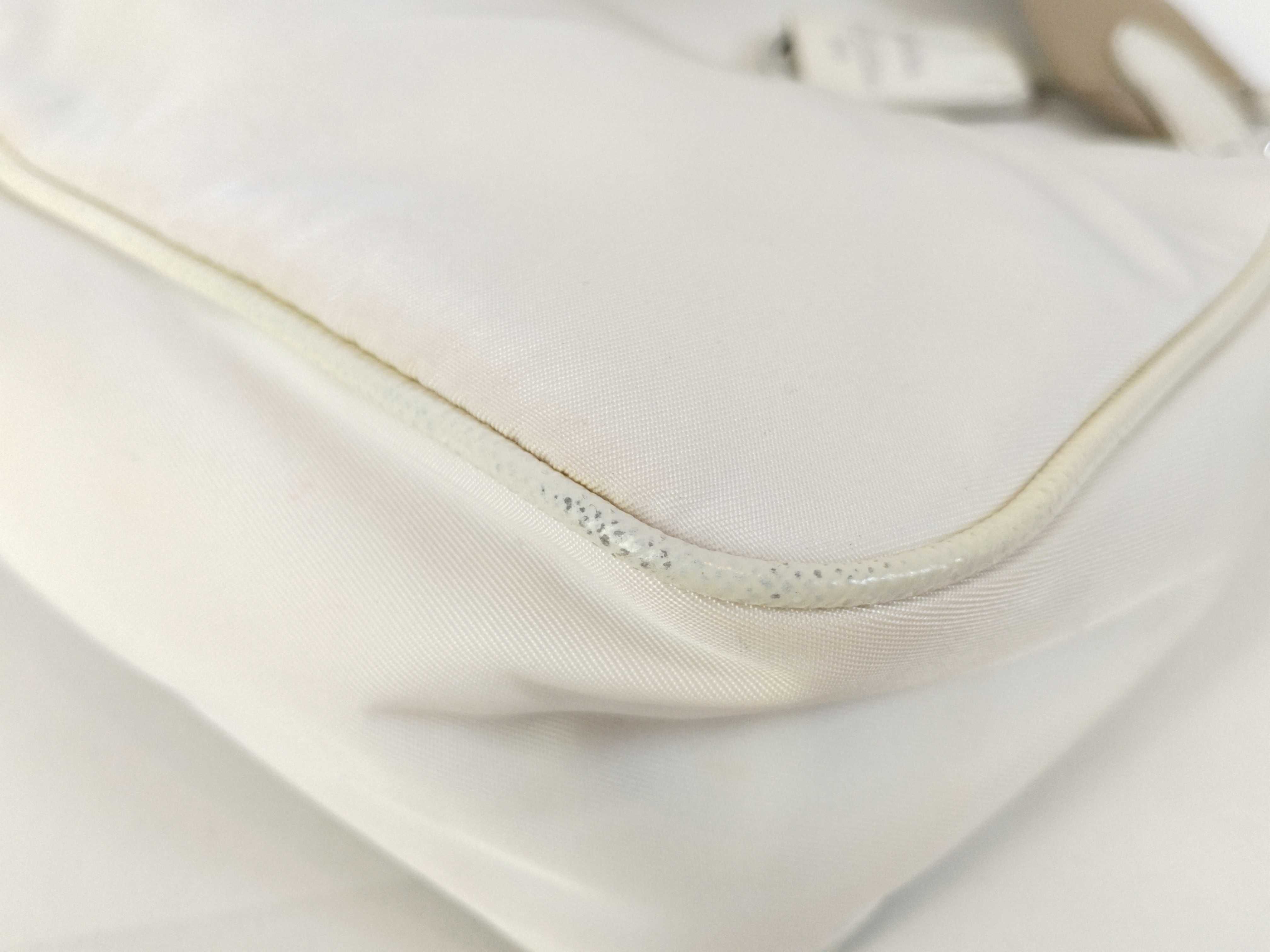 Body Bag, White Nylon Shoulder Bag — view 7