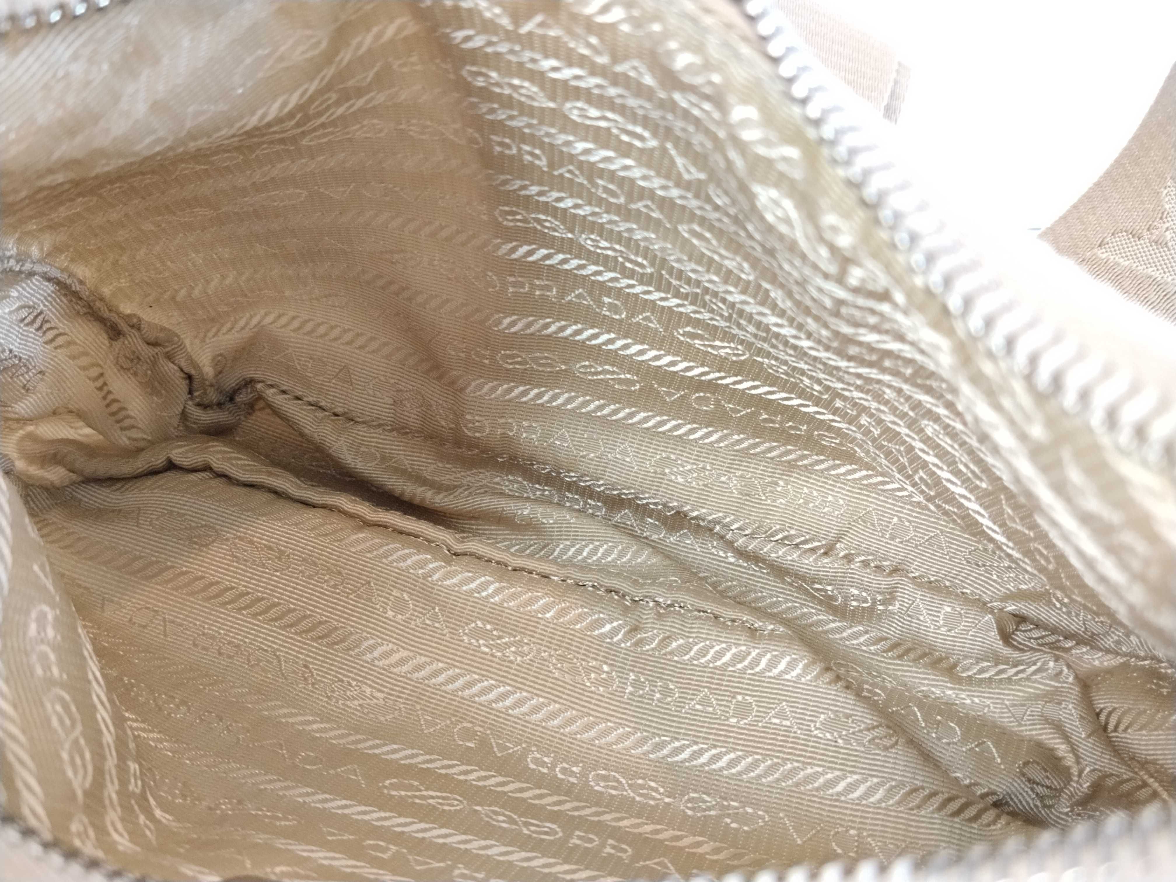 Body Bag, White Nylon Shoulder Bag — view 10