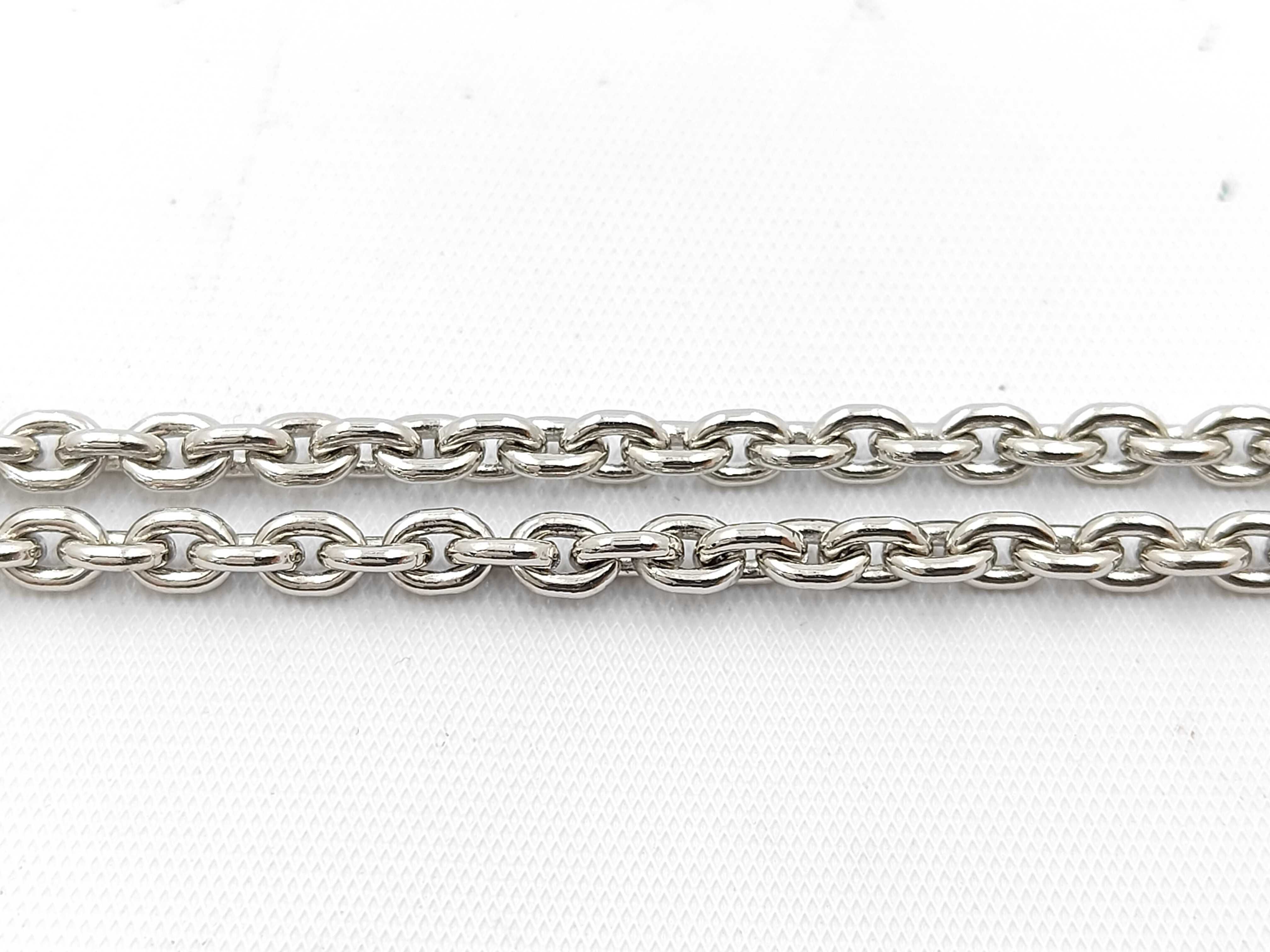 Etrier Palladium Black Silver Necklace — view 7