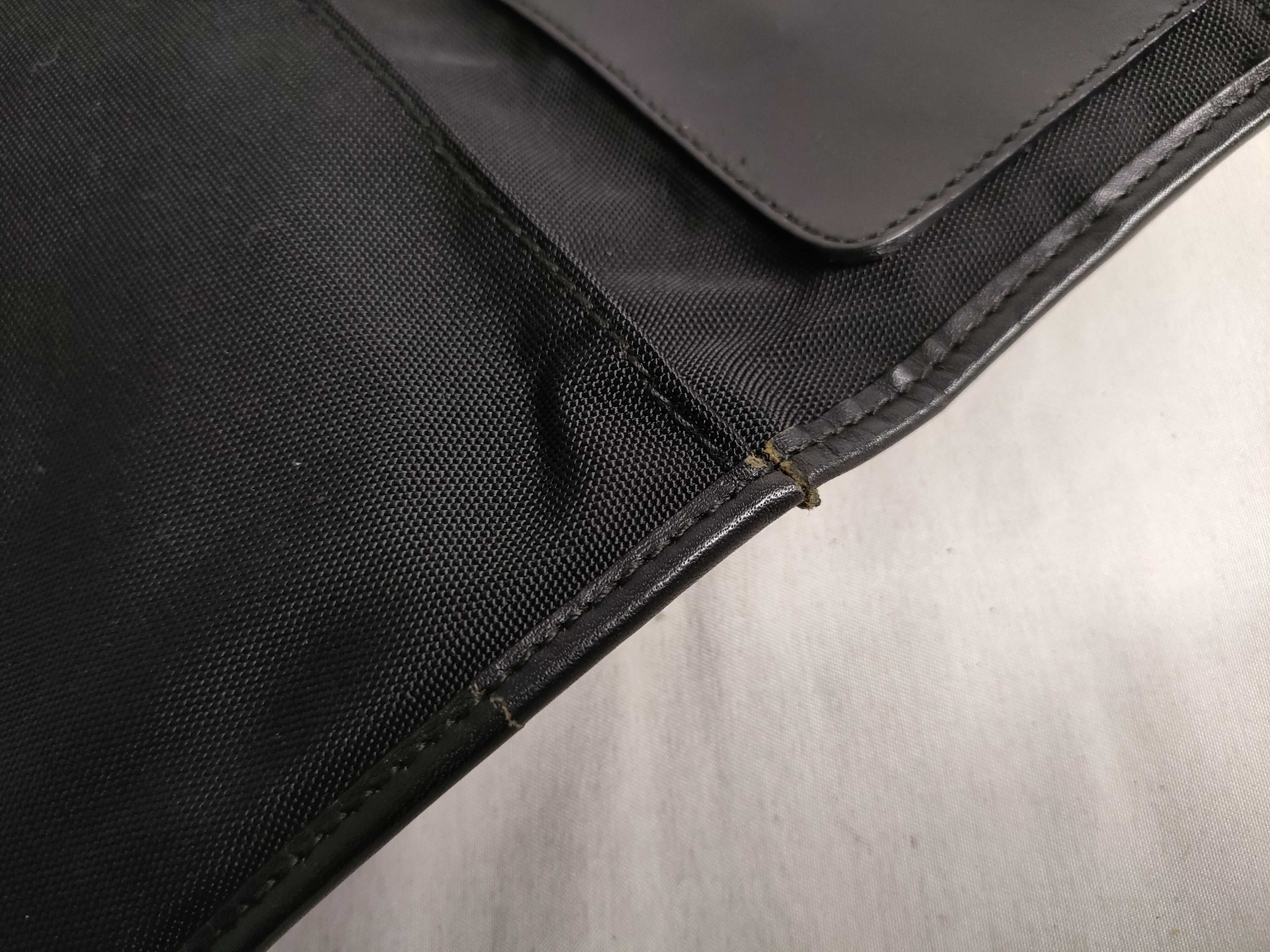 019 0348 Shoulder Bag Nylon Leather Black Shoulder Bag — view 13