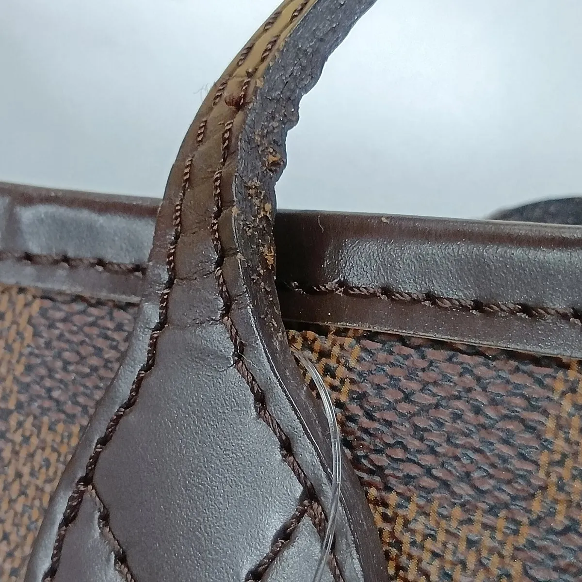 Damier Neverfull MM N51105 AR0121 Brown — view 11