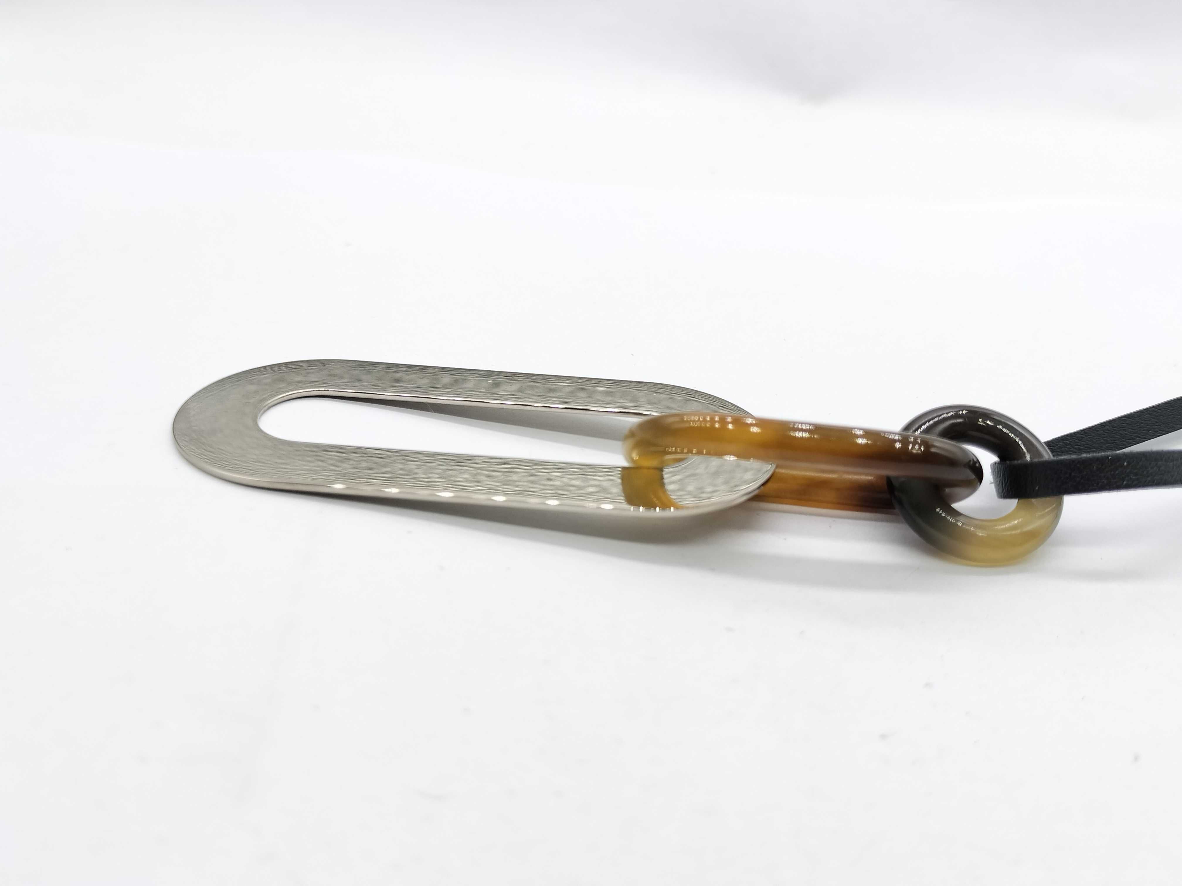 buffalo horn necklace — view 2
