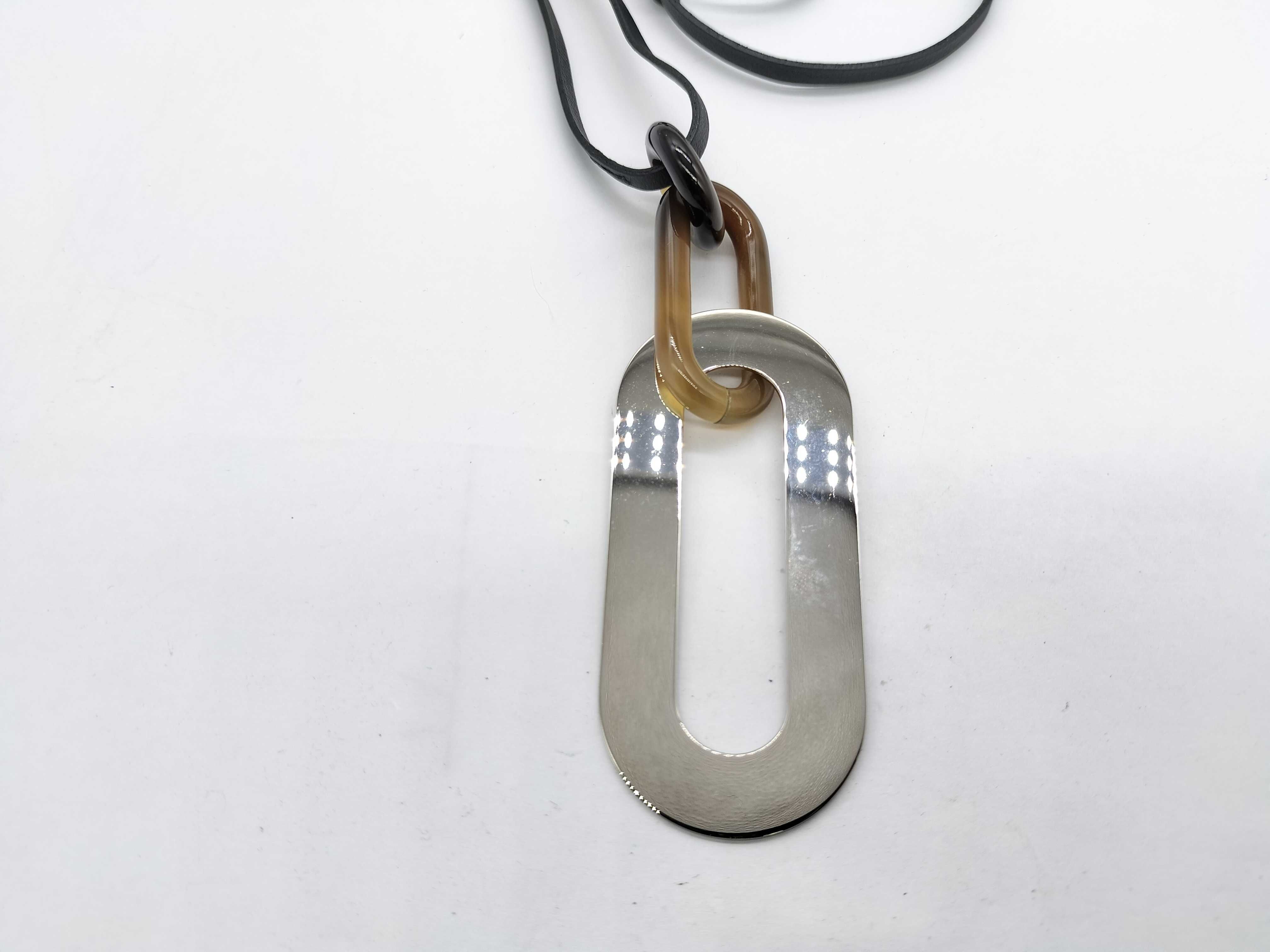 buffalo horn necklace — view 3