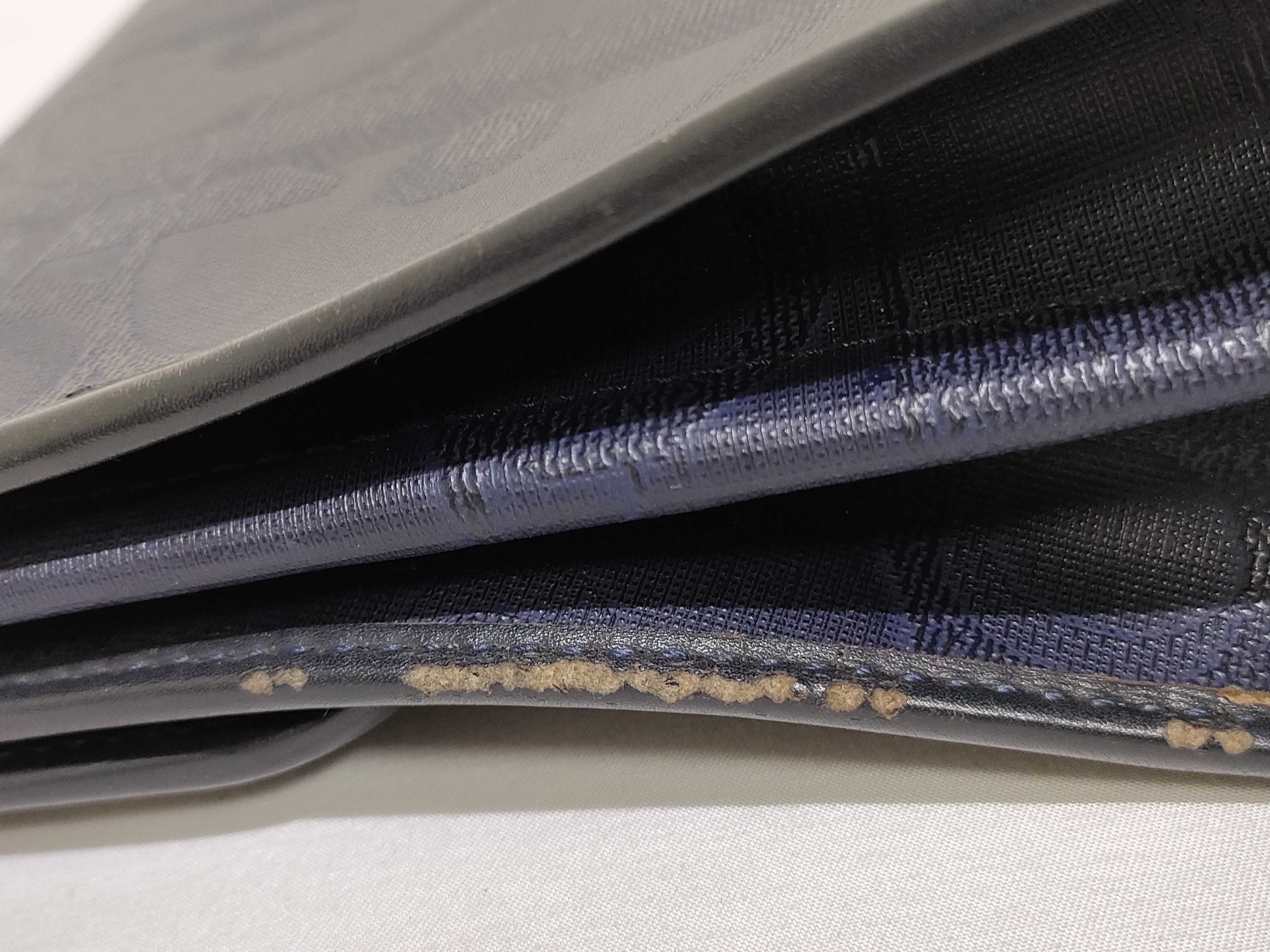 Trotter Christian Dior Trotter Second Bag Leather Navy Second Bag — view 15