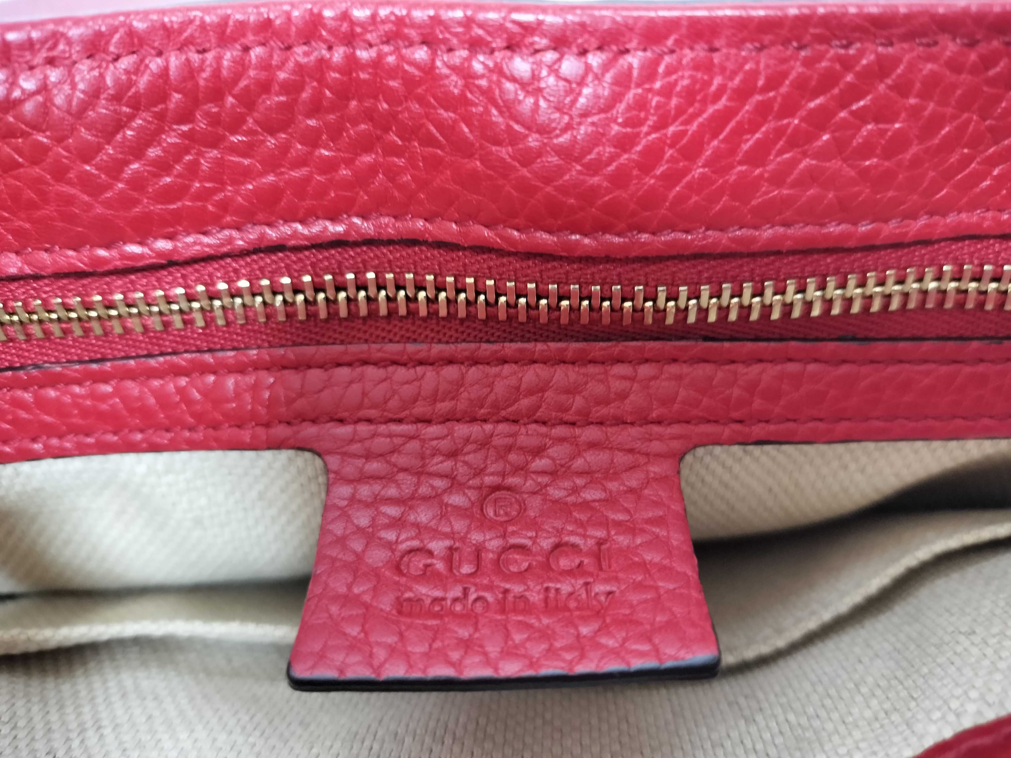 Soho Tassel Chain Crossbody Bag Red Shoulder Bag — view 11