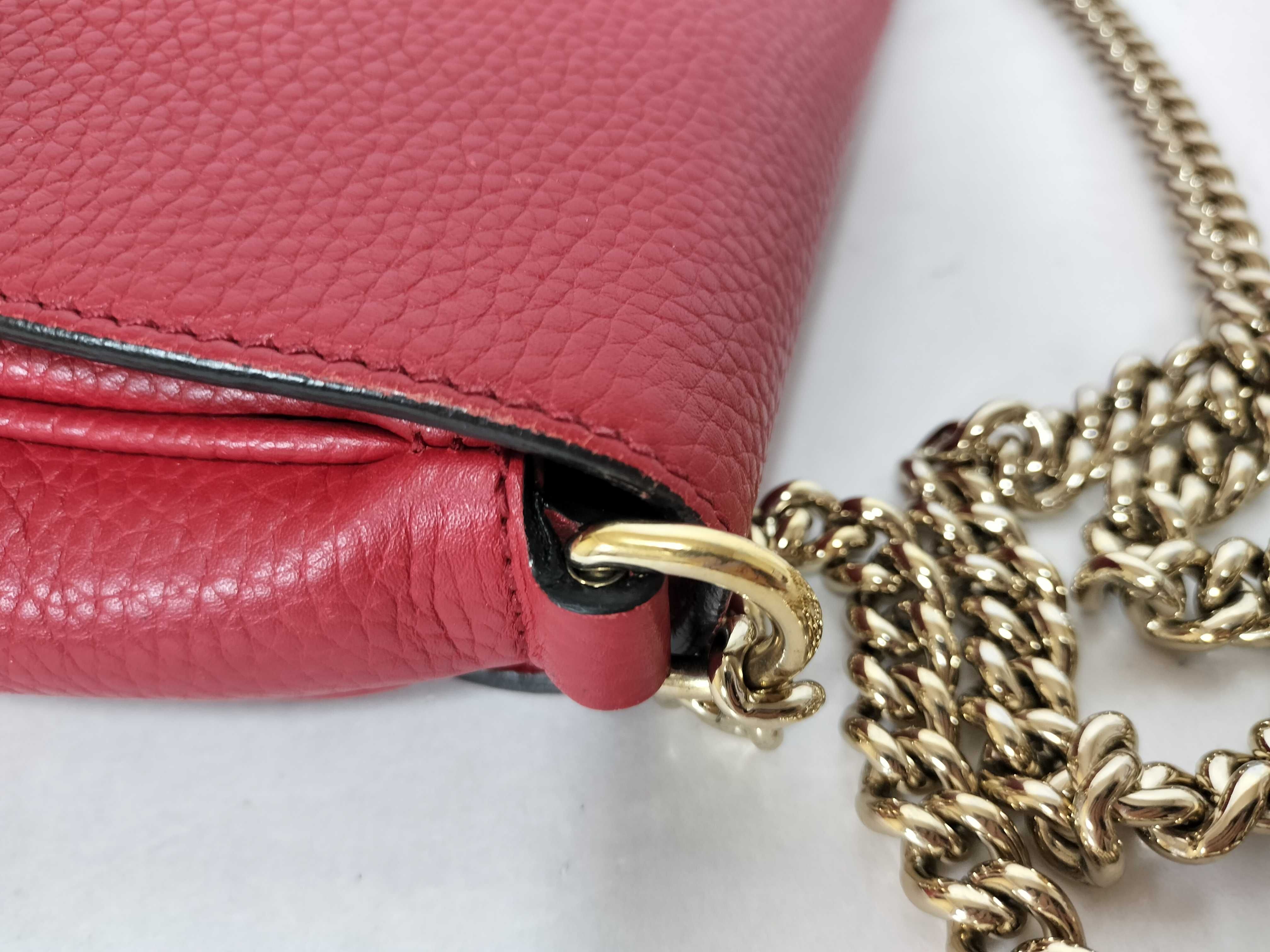 Soho Tassel Chain Crossbody Bag Red Shoulder Bag — view 5