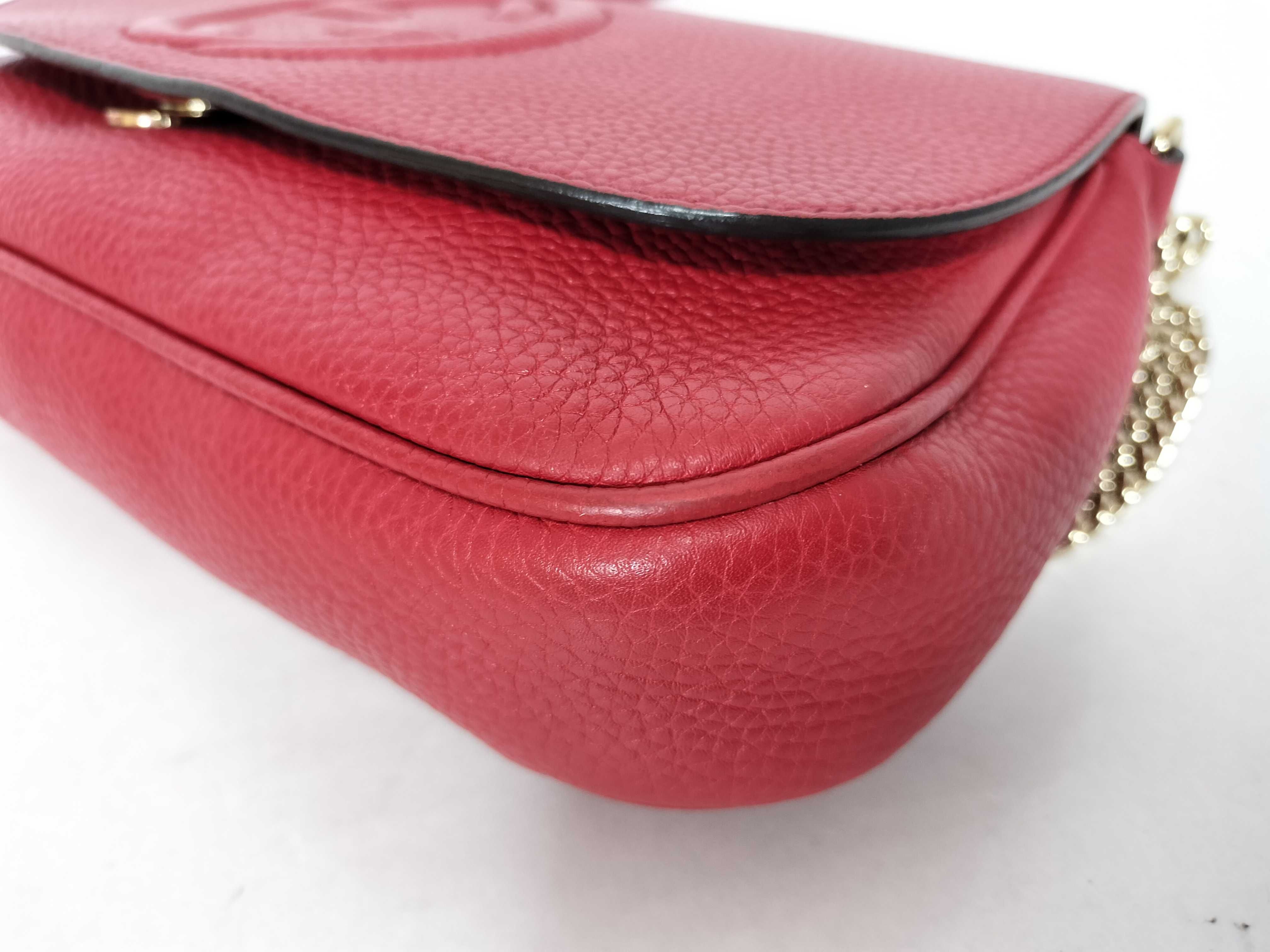 Soho Tassel Chain Crossbody Bag Red Shoulder Bag — view 6
