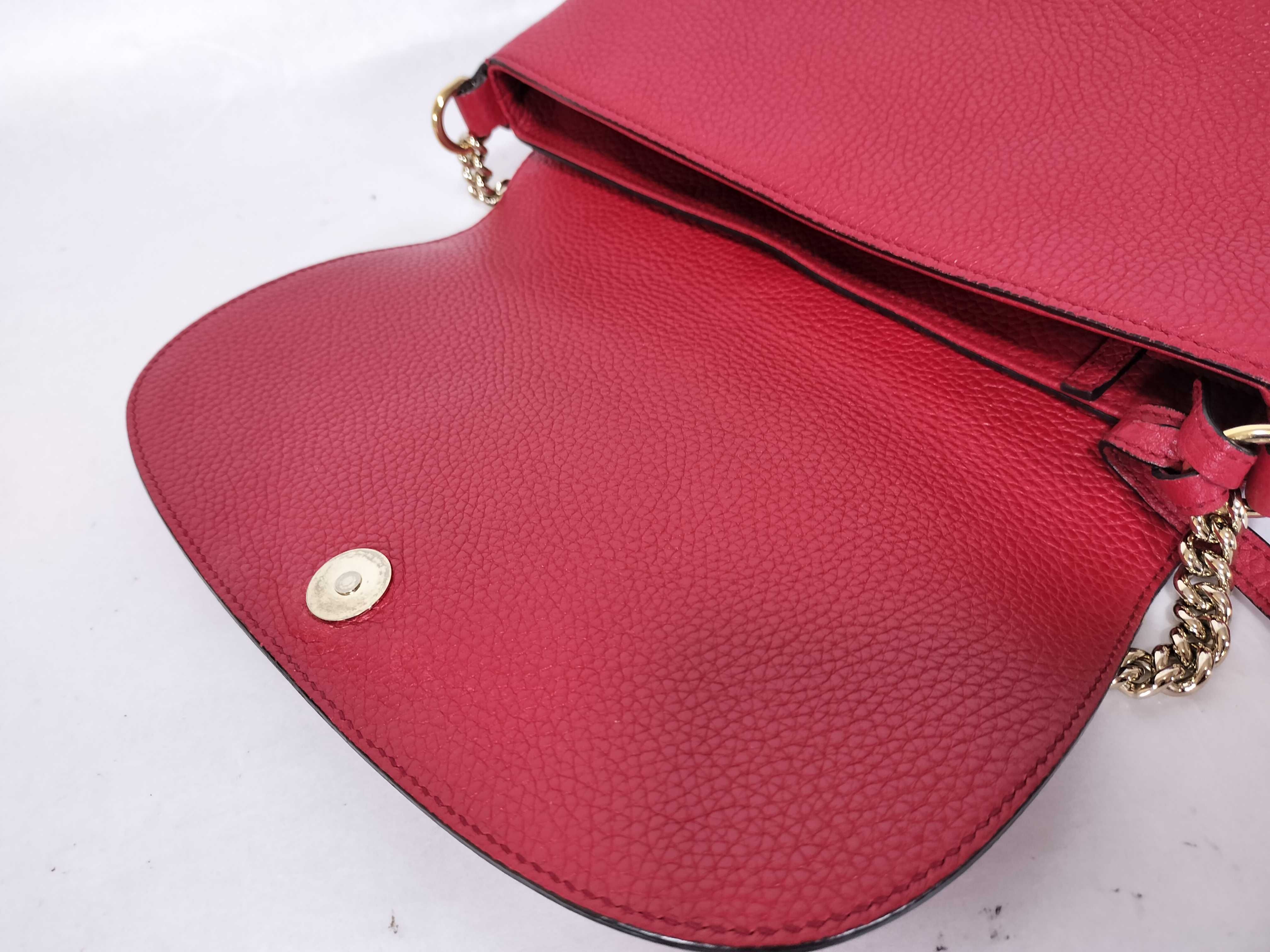 Soho Tassel Chain Crossbody Bag Red Shoulder Bag — view 8