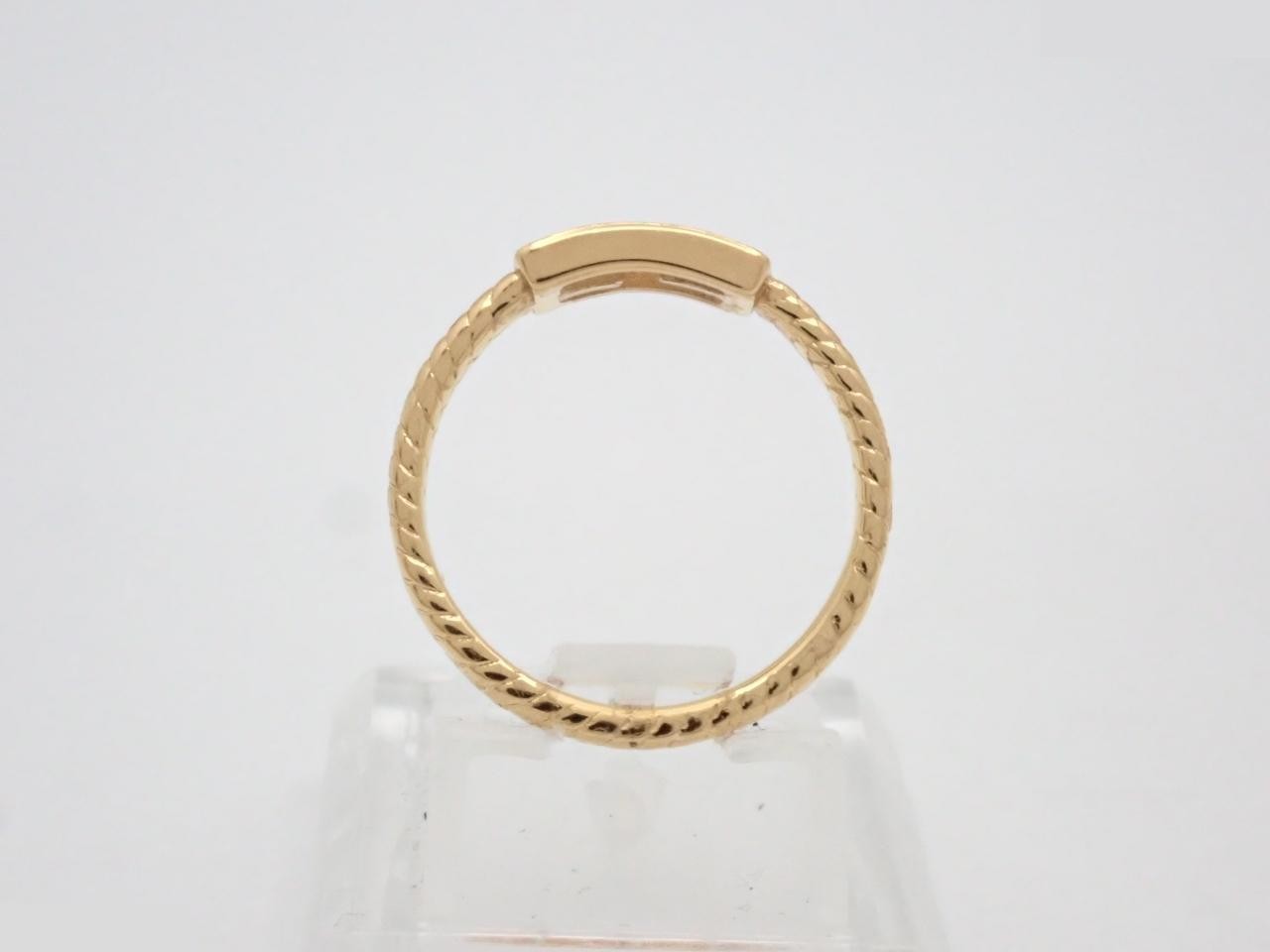 Bucket Ring, Gold, Size #11 — view 3