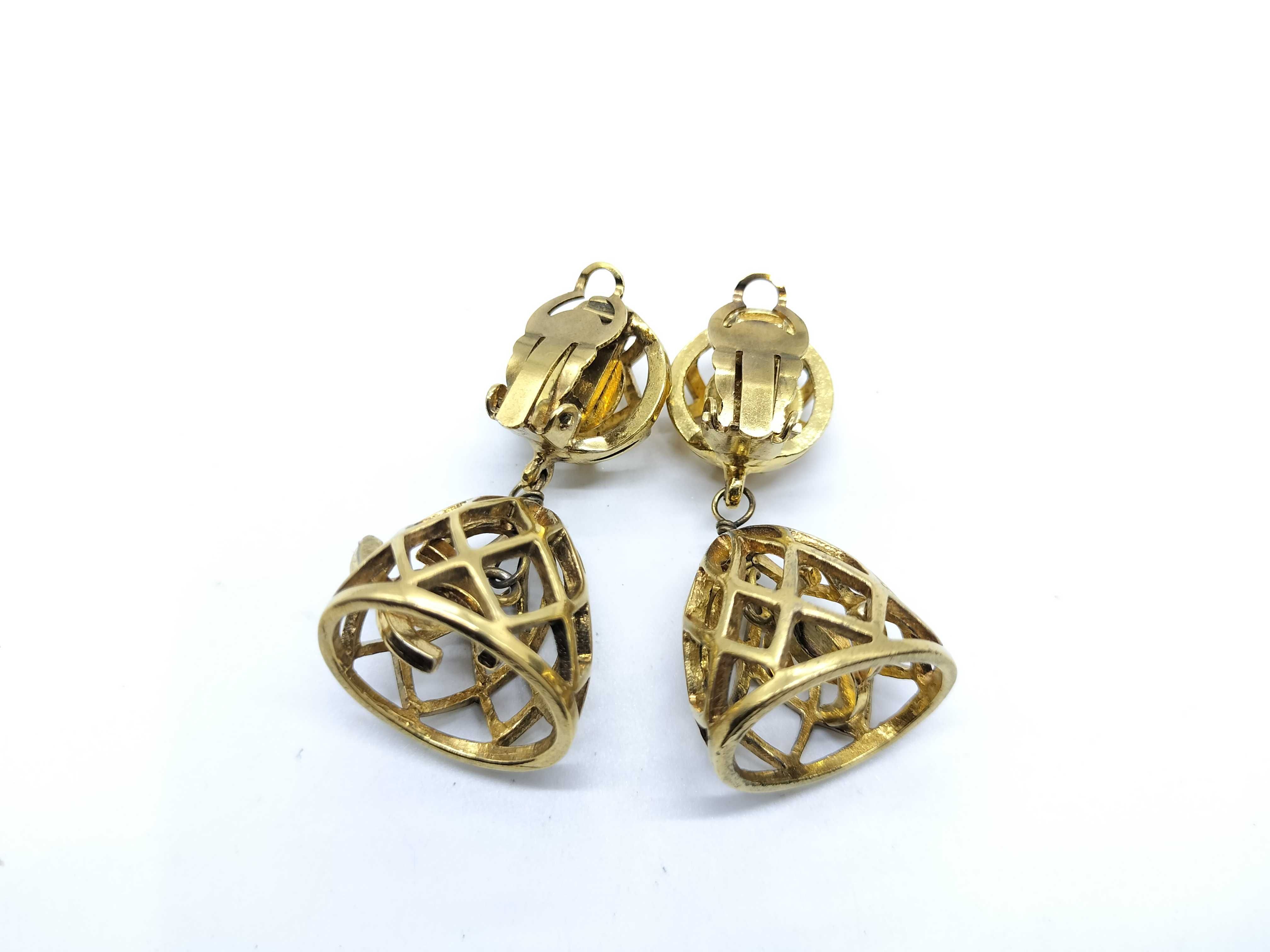 earrings, Coco Mark, birdcage earrings — view 2