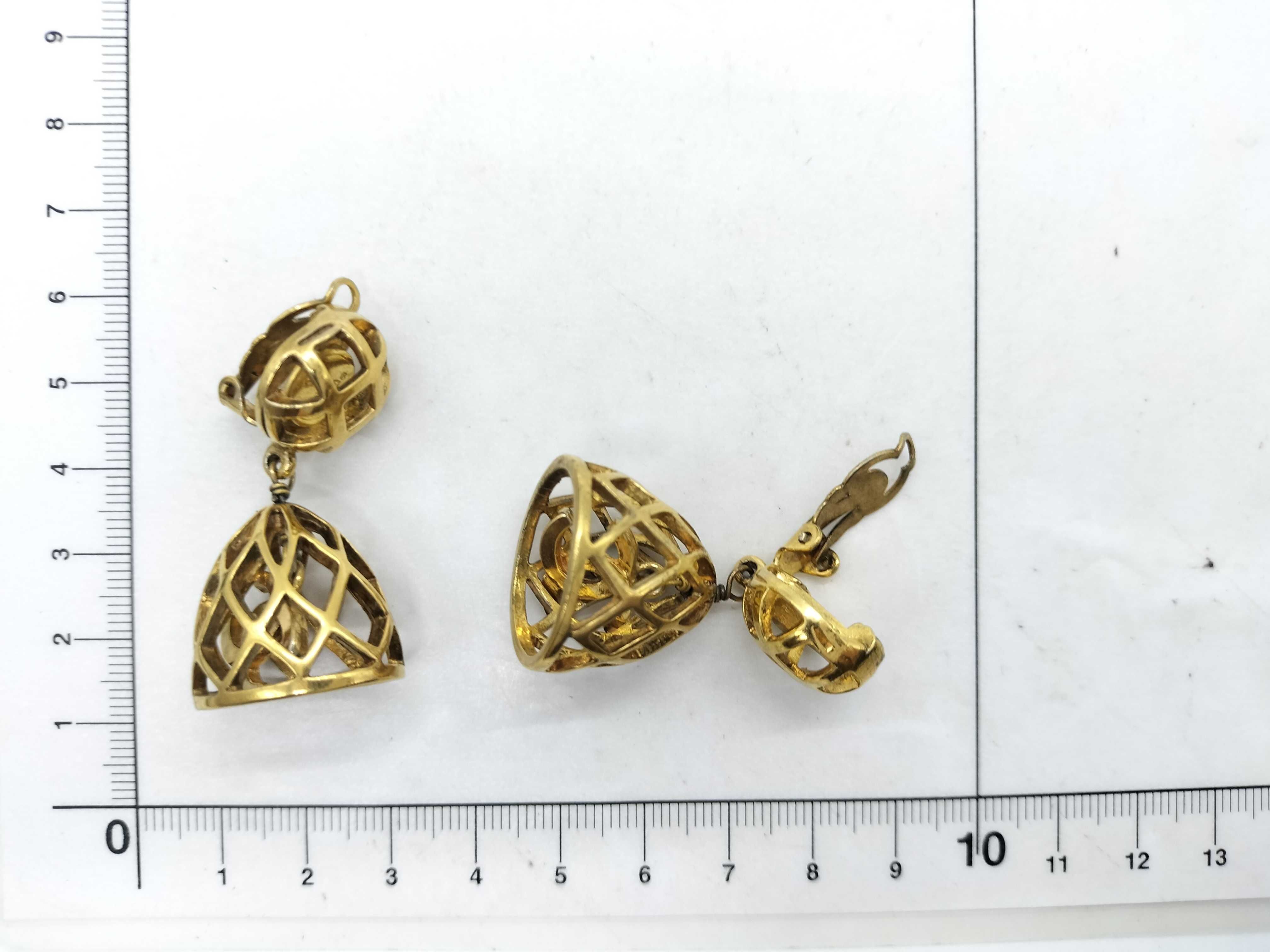 earrings, Coco Mark, birdcage earrings — view 6