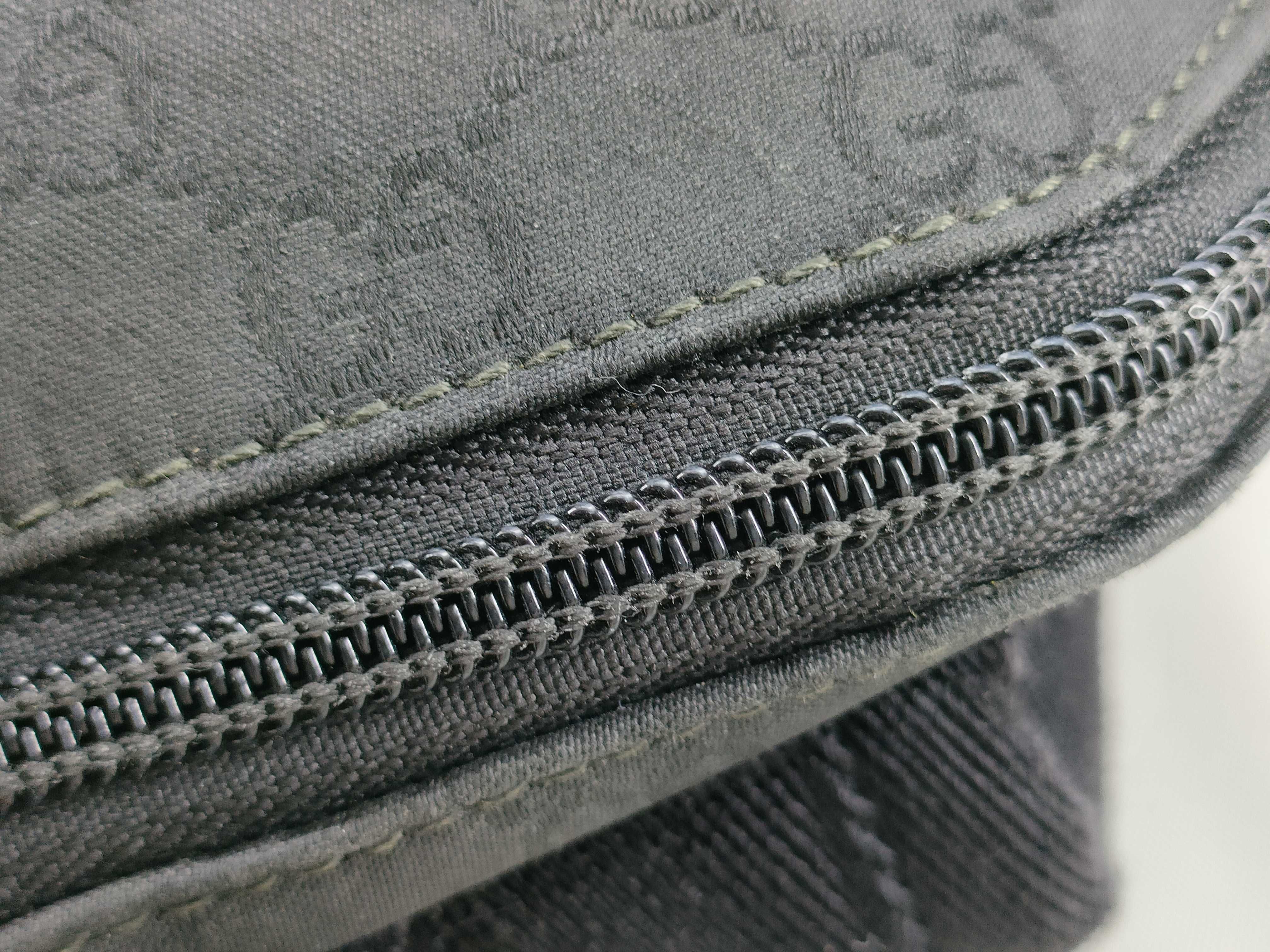 GG Canvas Backpack Bag Black Rucksack — view 10