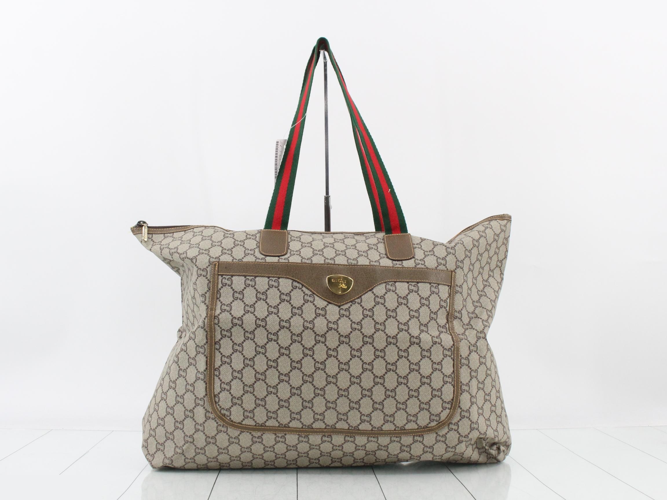 tote bag, Sherry line, Old Gucci, Interlocking
