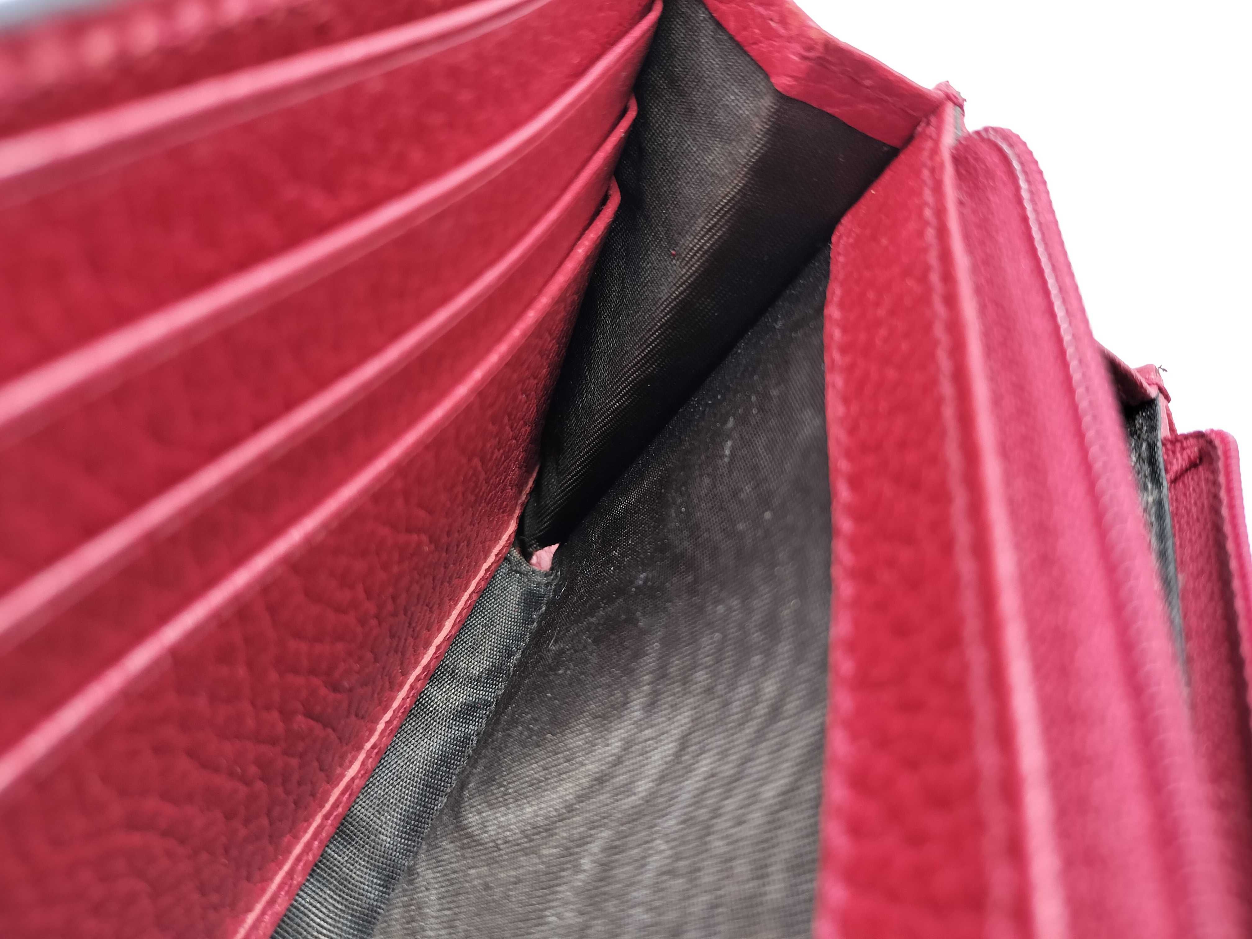 GG Canvas Red Long Wallet — view 11