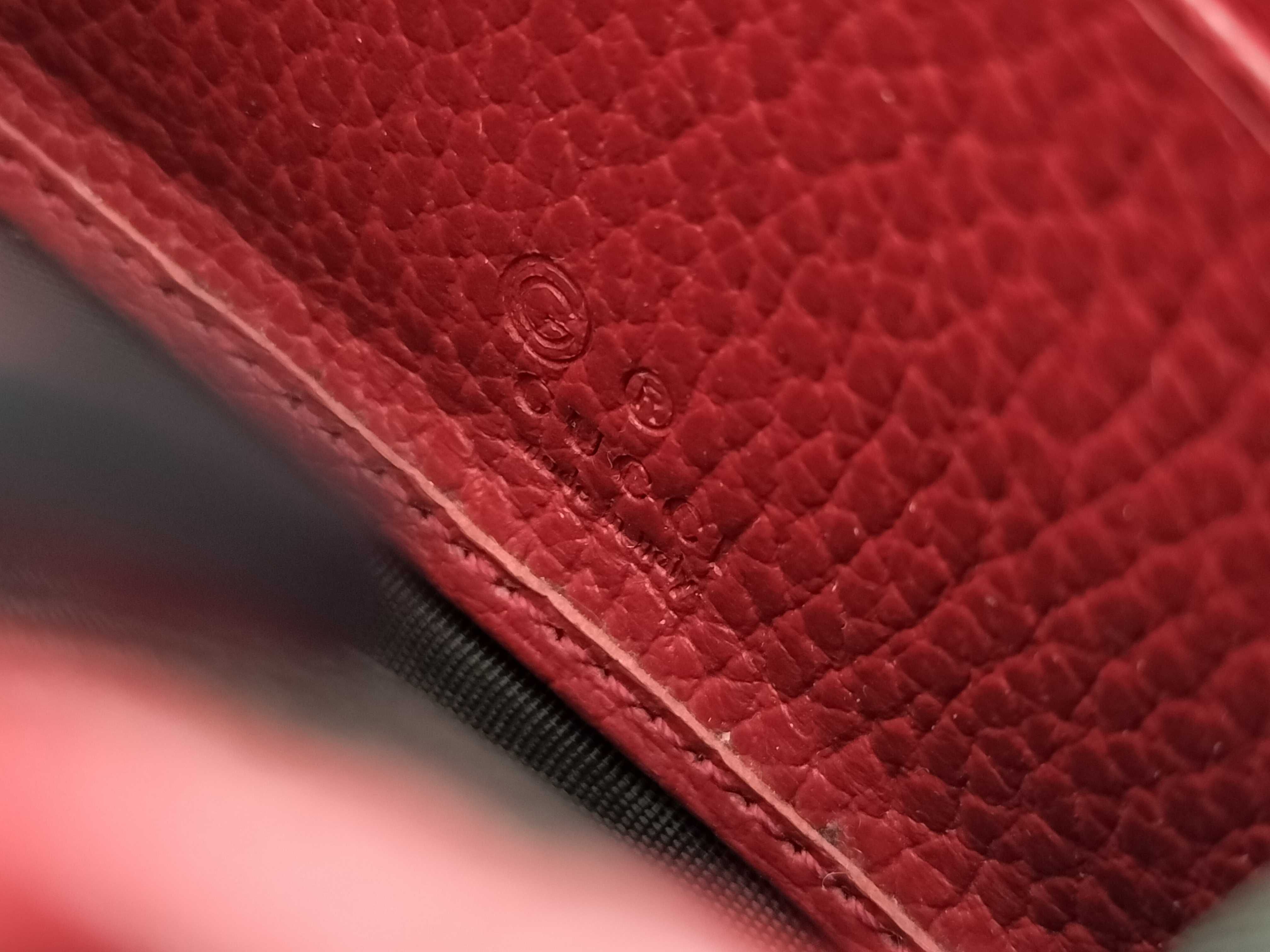GG Canvas Red Long Wallet — view 13