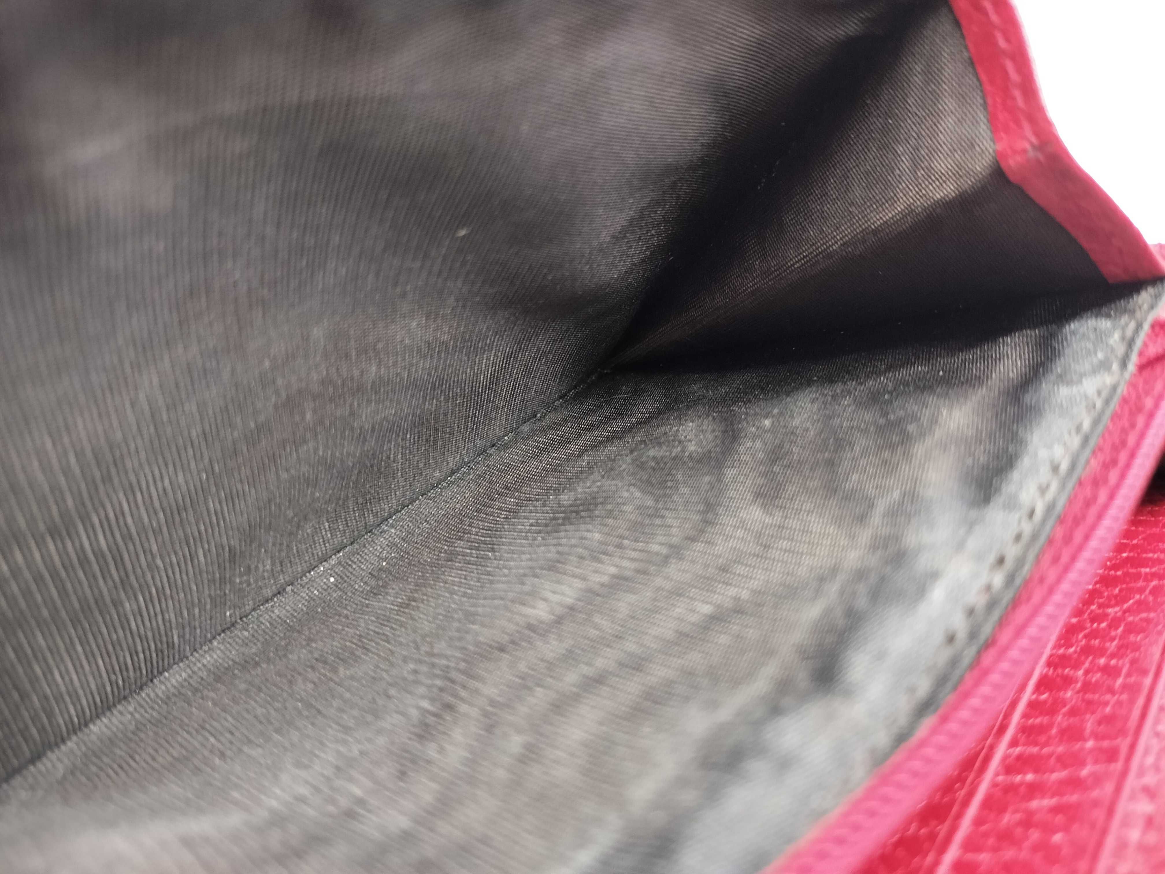 GG Canvas Red Long Wallet — view 10