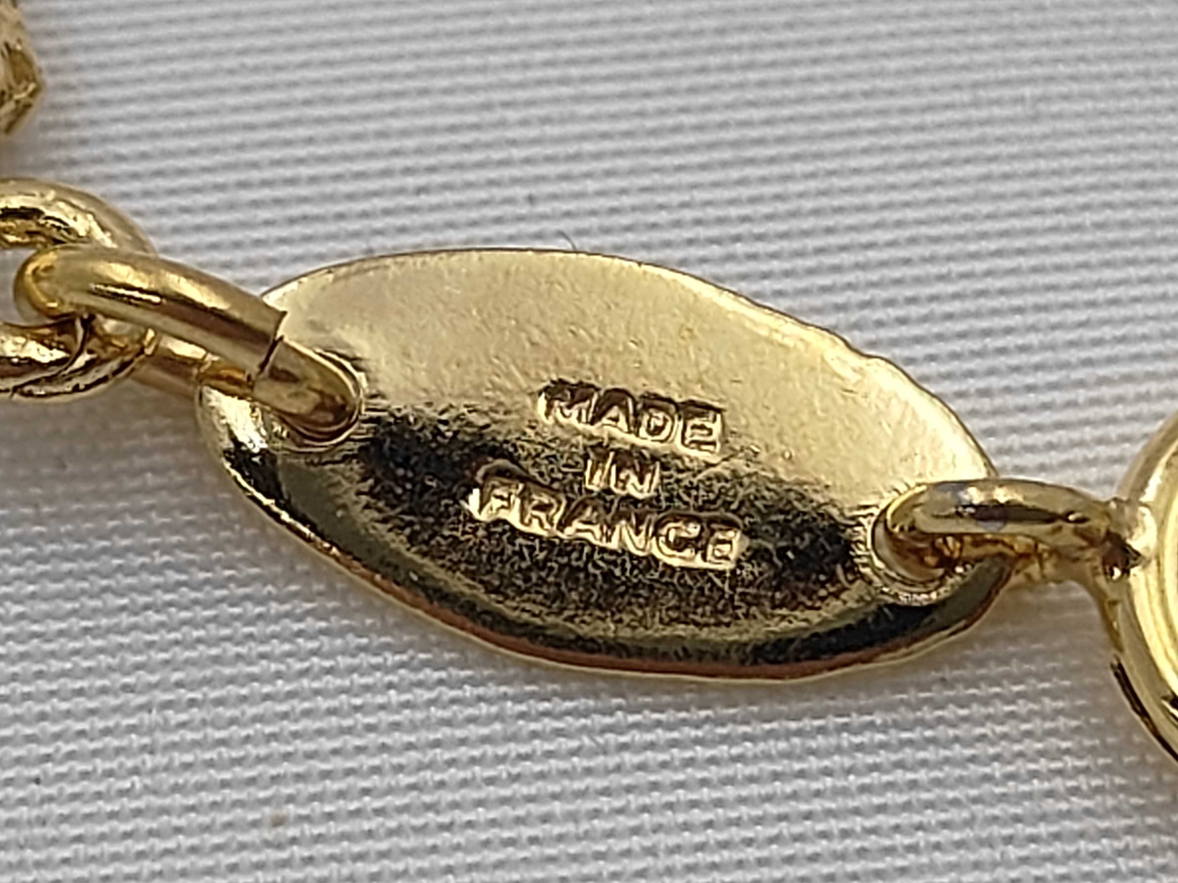 Bracelet Lion Gold 1983 Engraved Plate Bracelet/Bangle — view 4