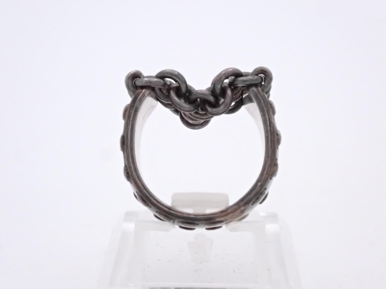 SV925/8.2g Ring, Stamped 50, Actual Size #7.5 — view 3