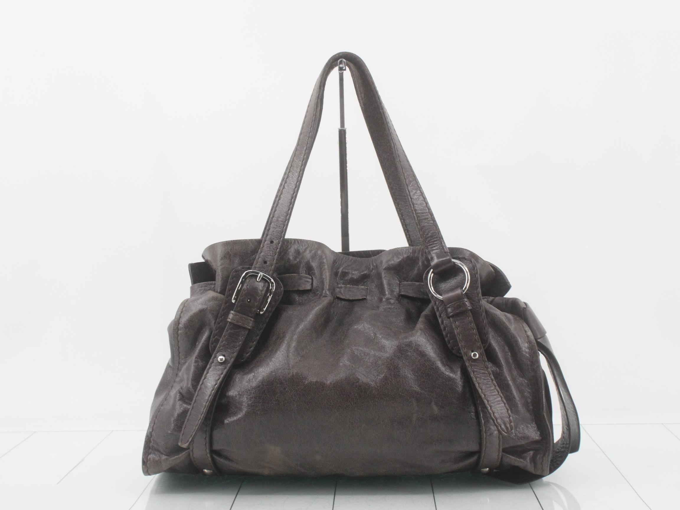 Other lines: Bags/Shoulder bags, Leather, Dark Brown — view 2