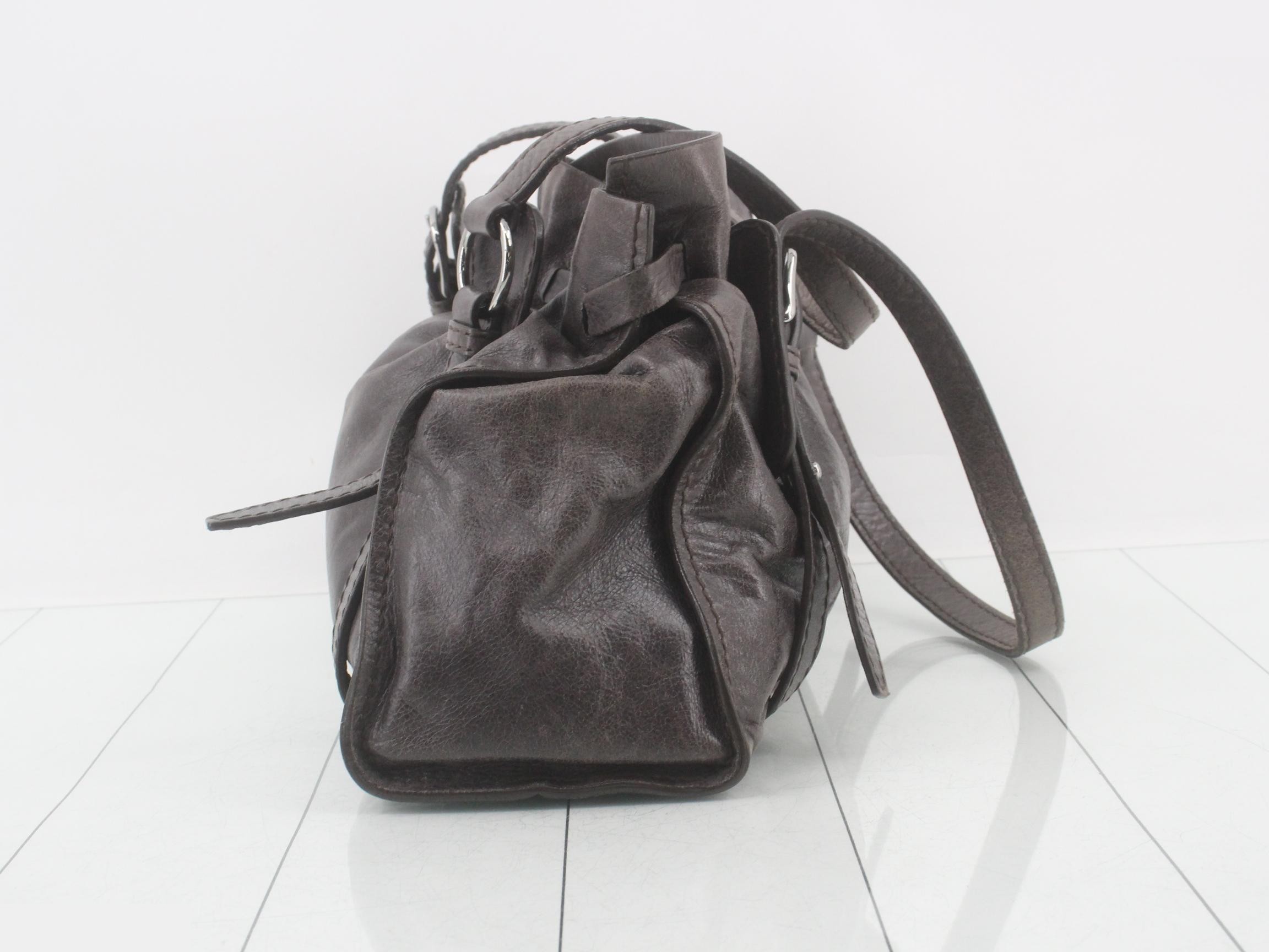 Other lines: Bags/Shoulder bags, Leather, Dark Brown — view 3