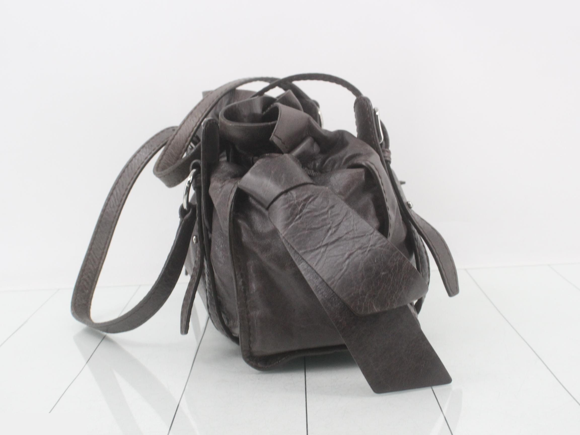 Other lines: Bags/Shoulder bags, Leather, Dark Brown — view 4
