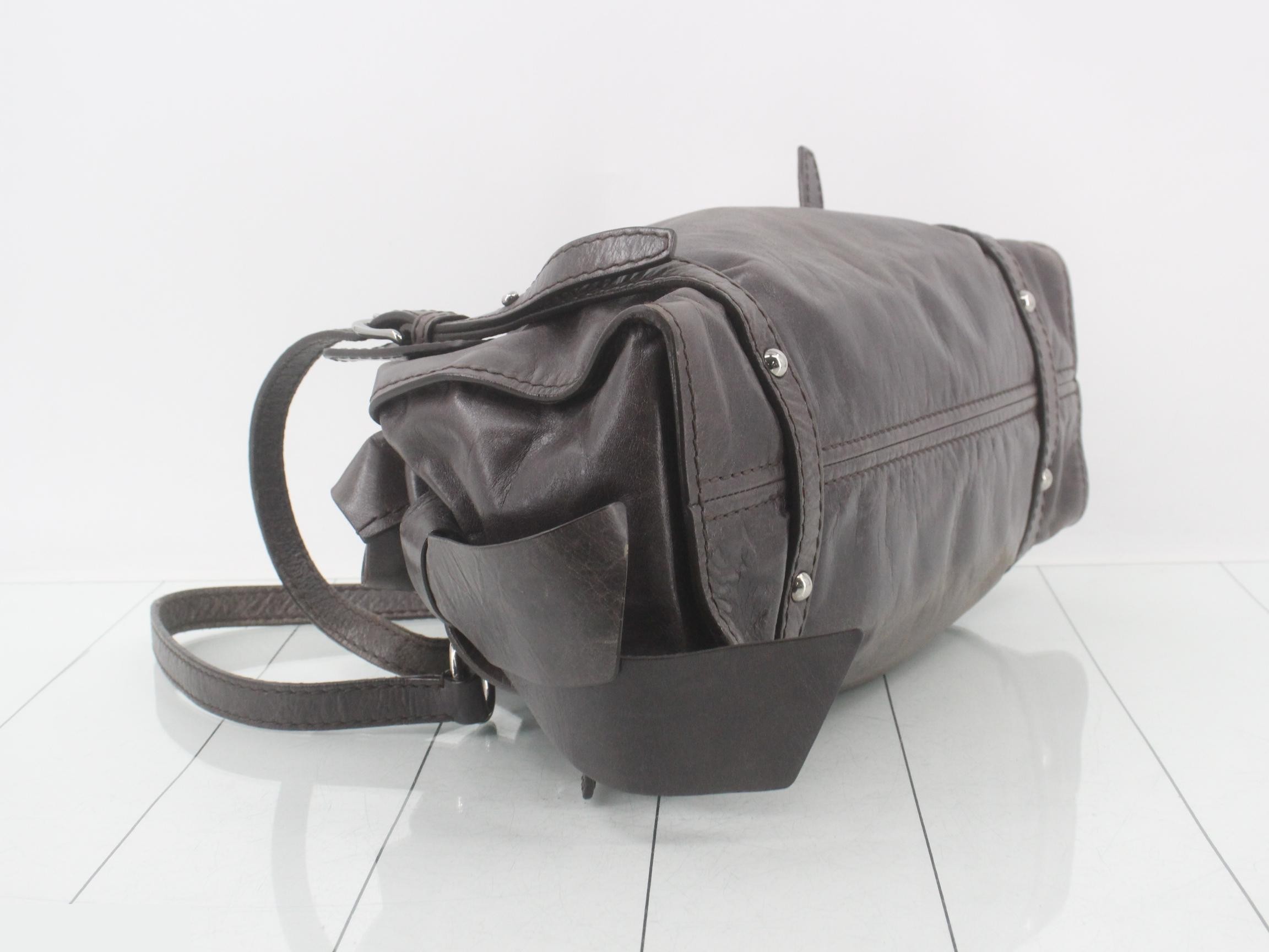 Other lines: Bags/Shoulder bags, Leather, Dark Brown — view 5