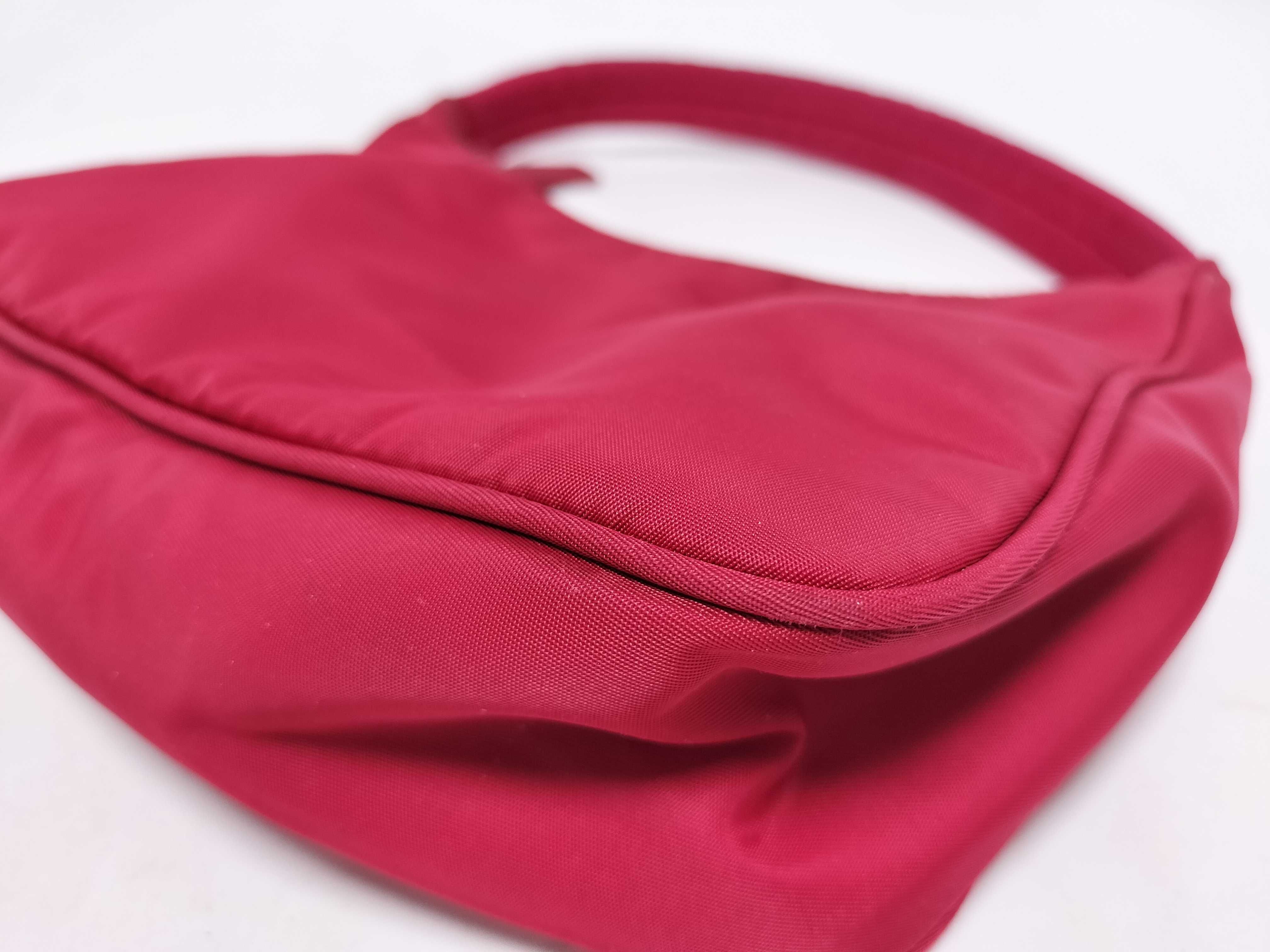 handbag, nylon, red handbag — view 12
