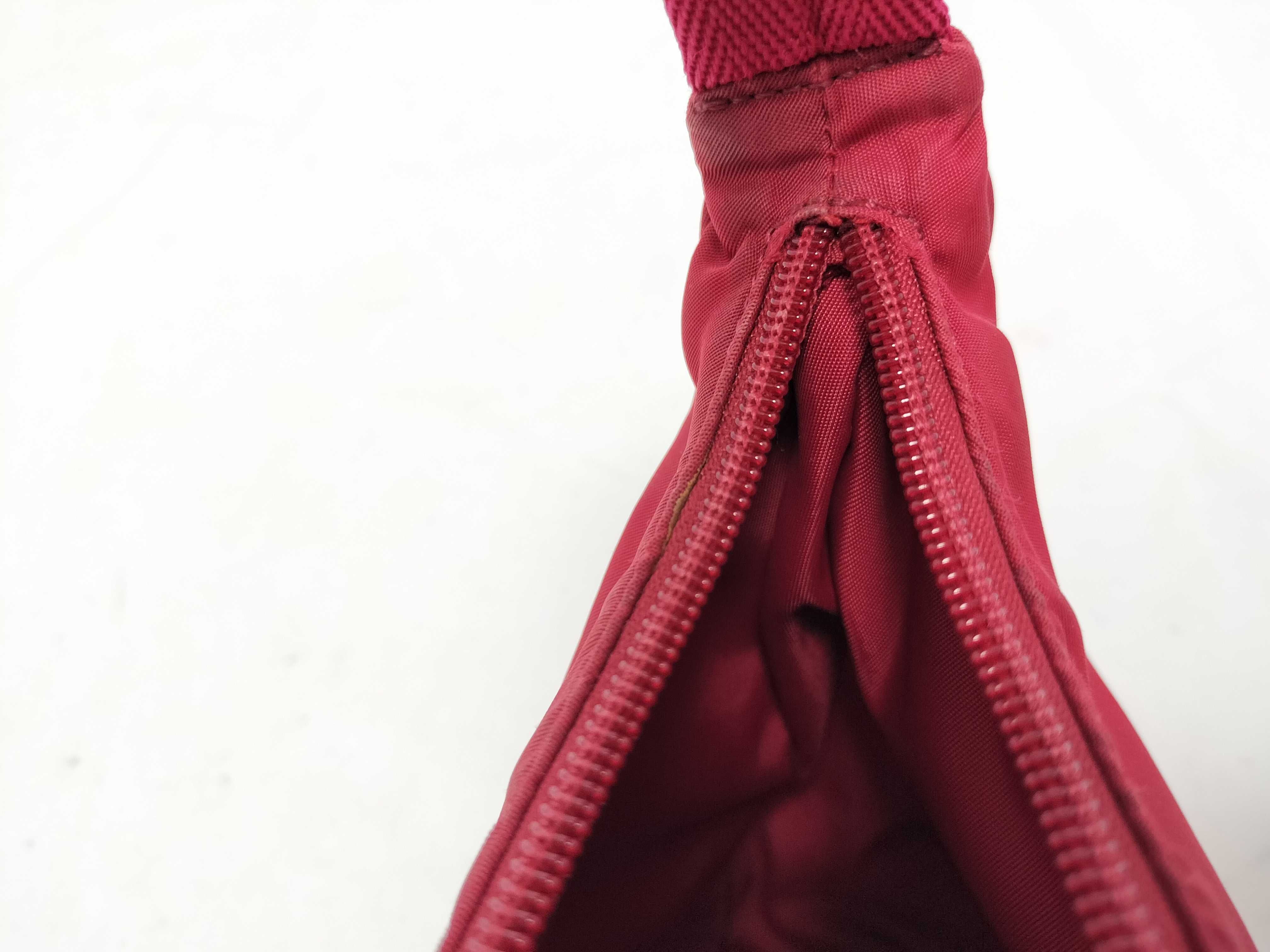 handbag, nylon, red handbag — view 14