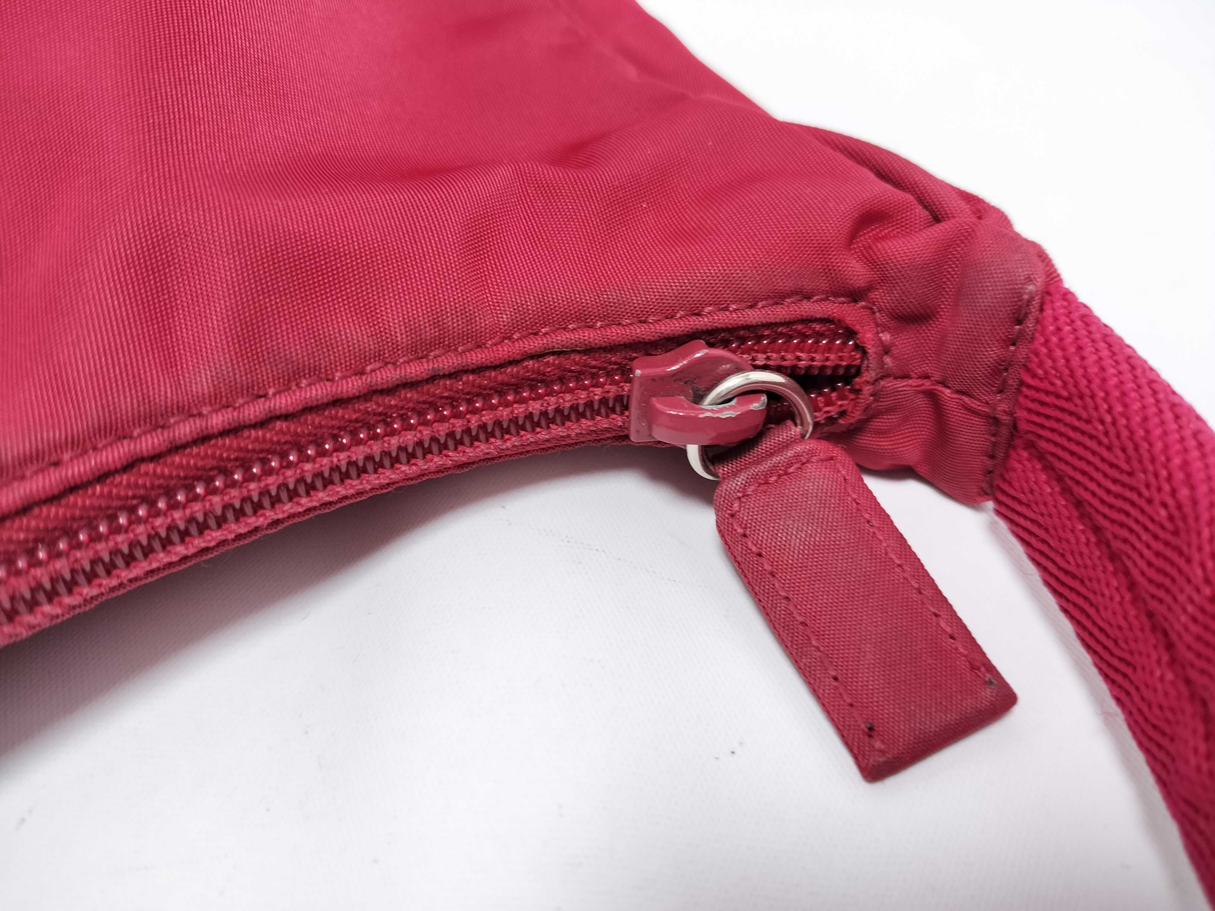 handbag, nylon, red handbag — view 6