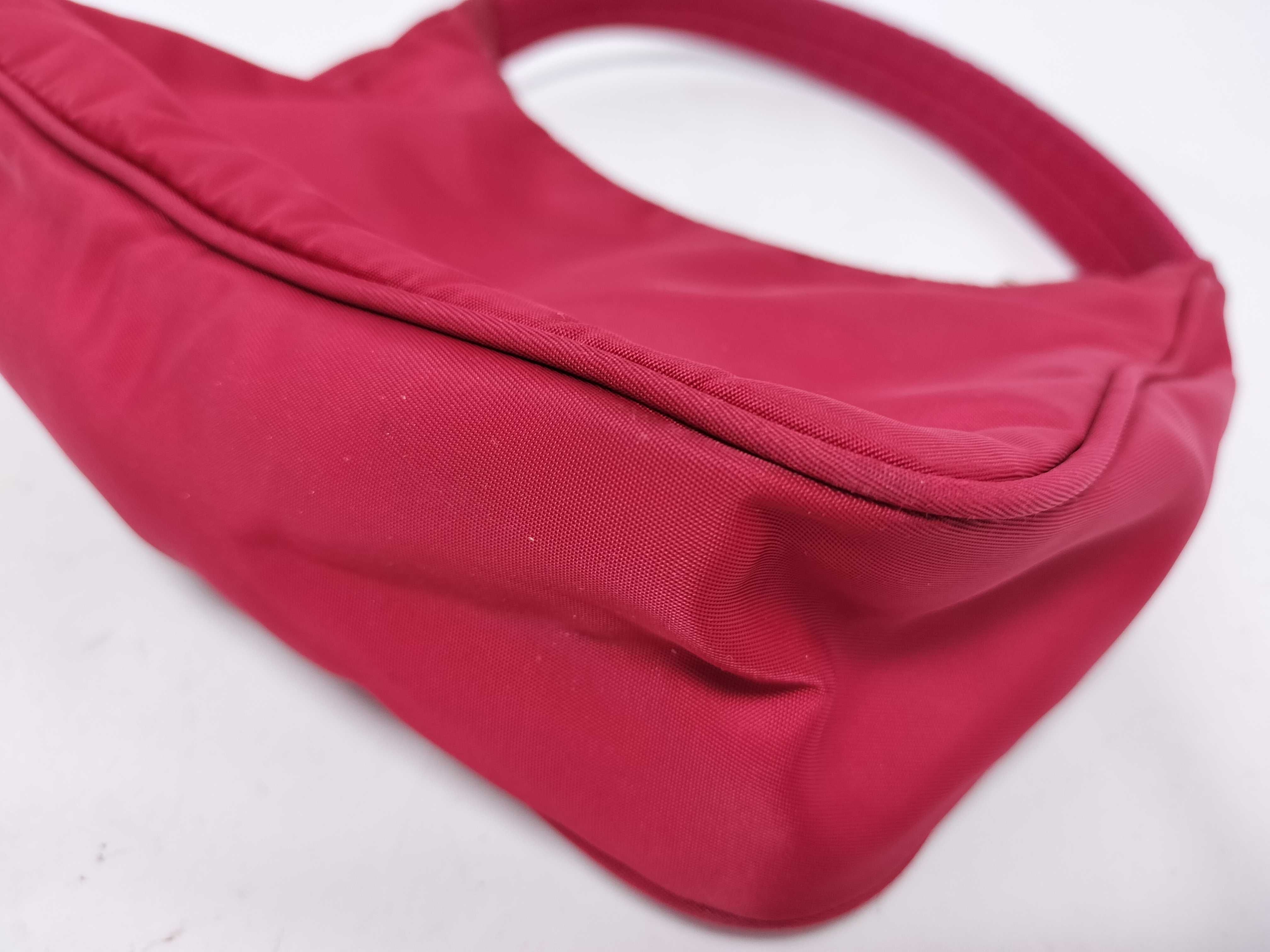 handbag, nylon, red handbag — view 10