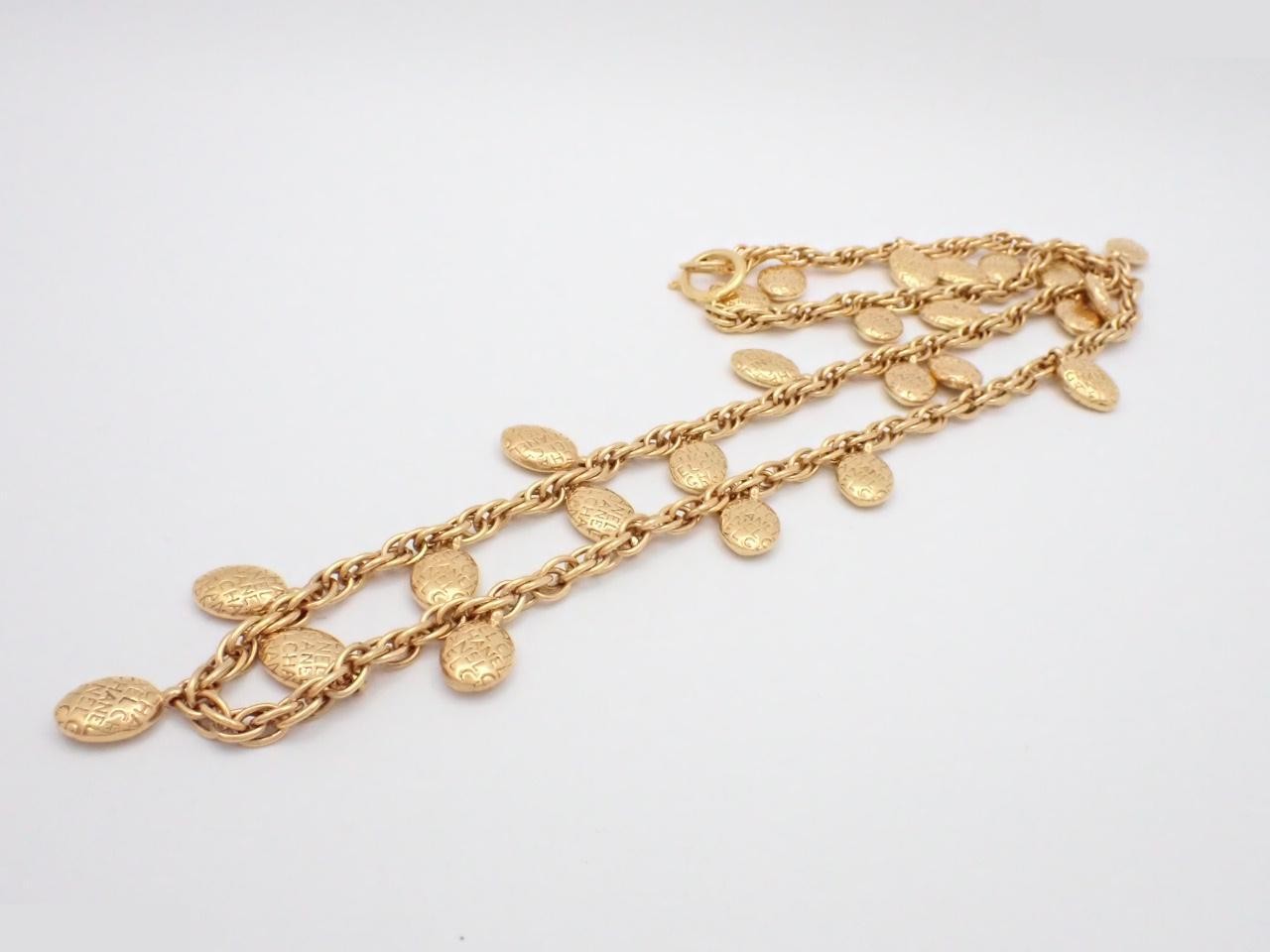 necklace, Gold, chain approximately 89cm — view 3