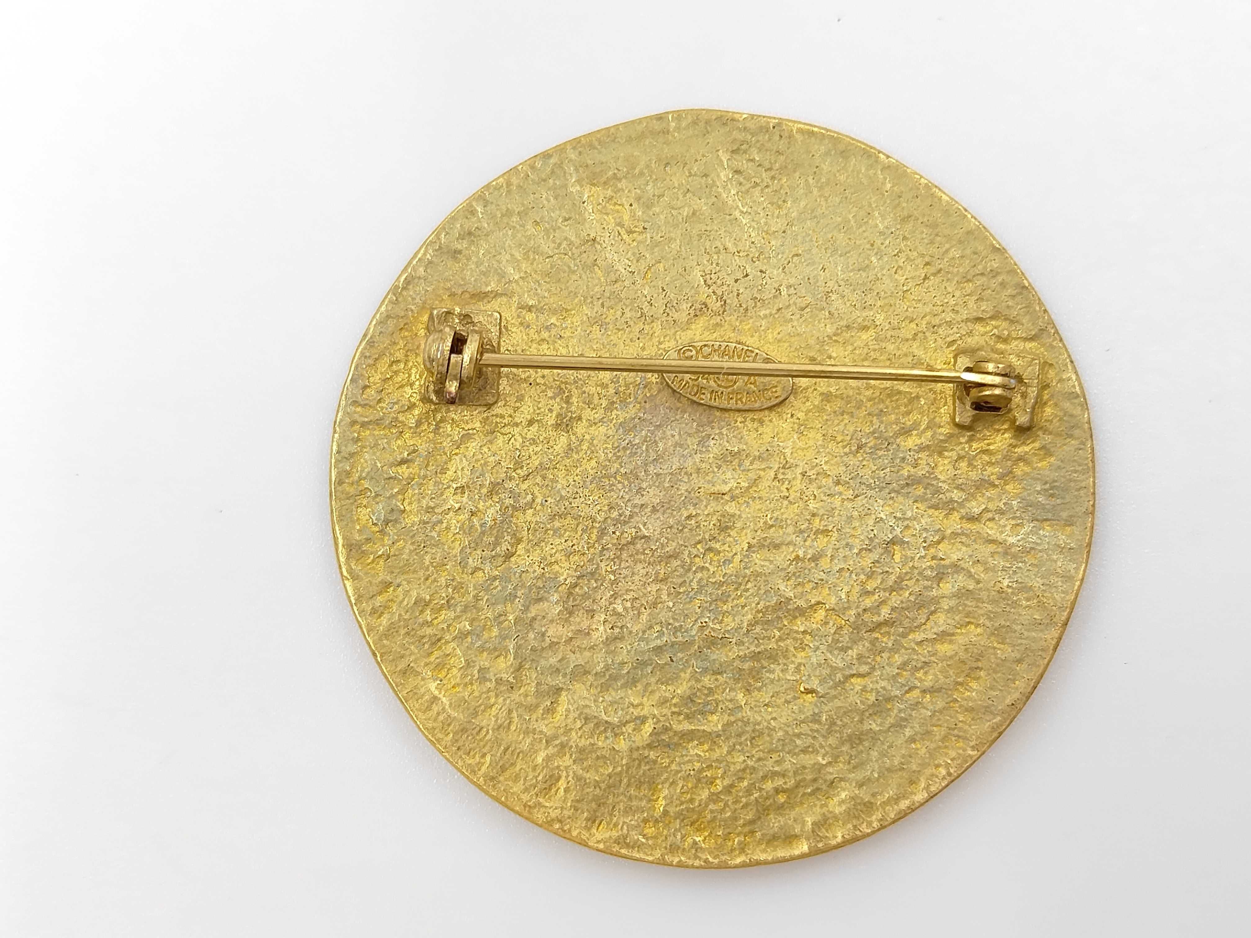 Coco Mark Brooch, with markings, 94A, box included. — view 2