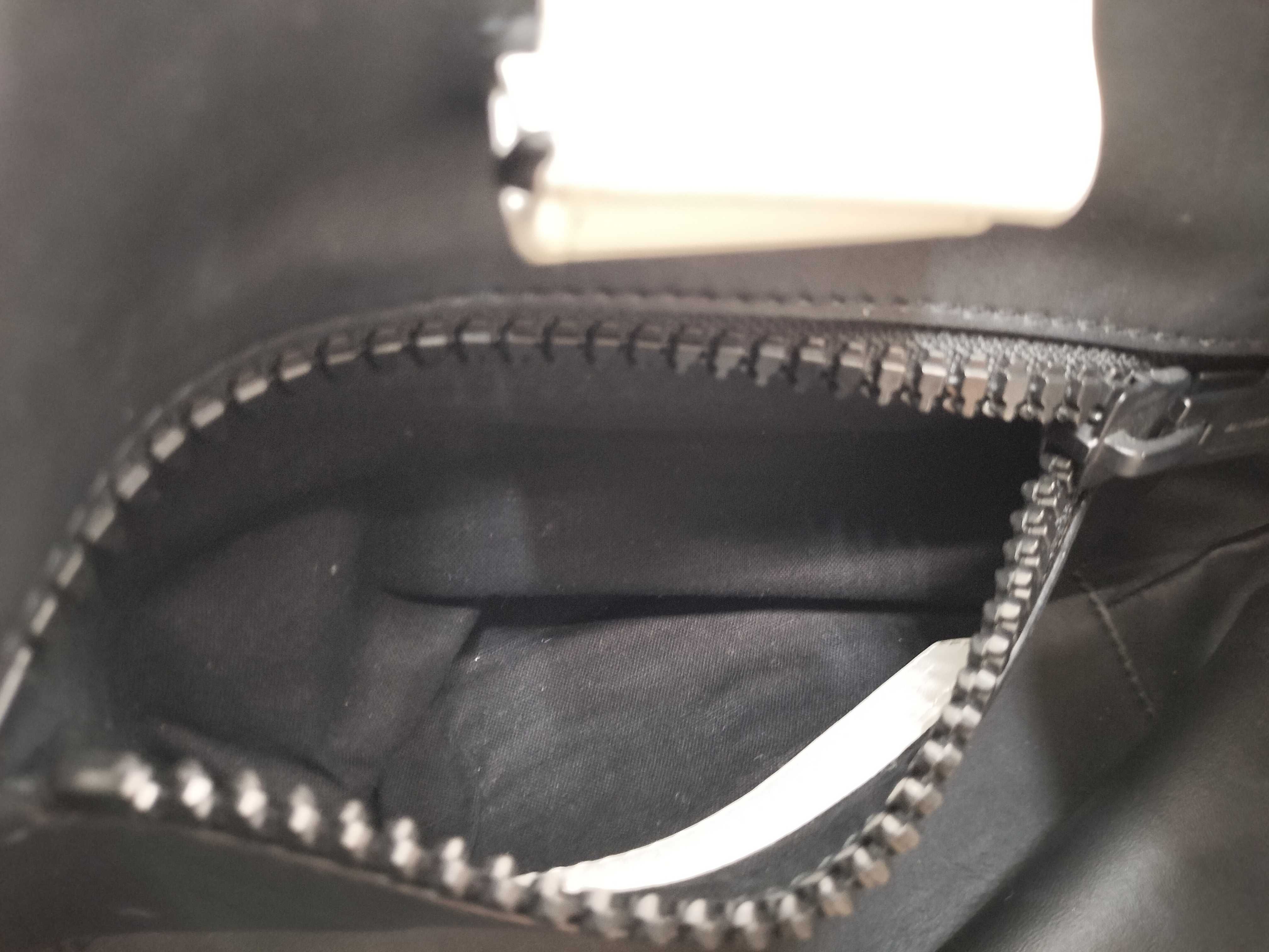 KR- Mega Zip Leather 2-Way Handbag White 661854 - Grade AB Handbag — view 14