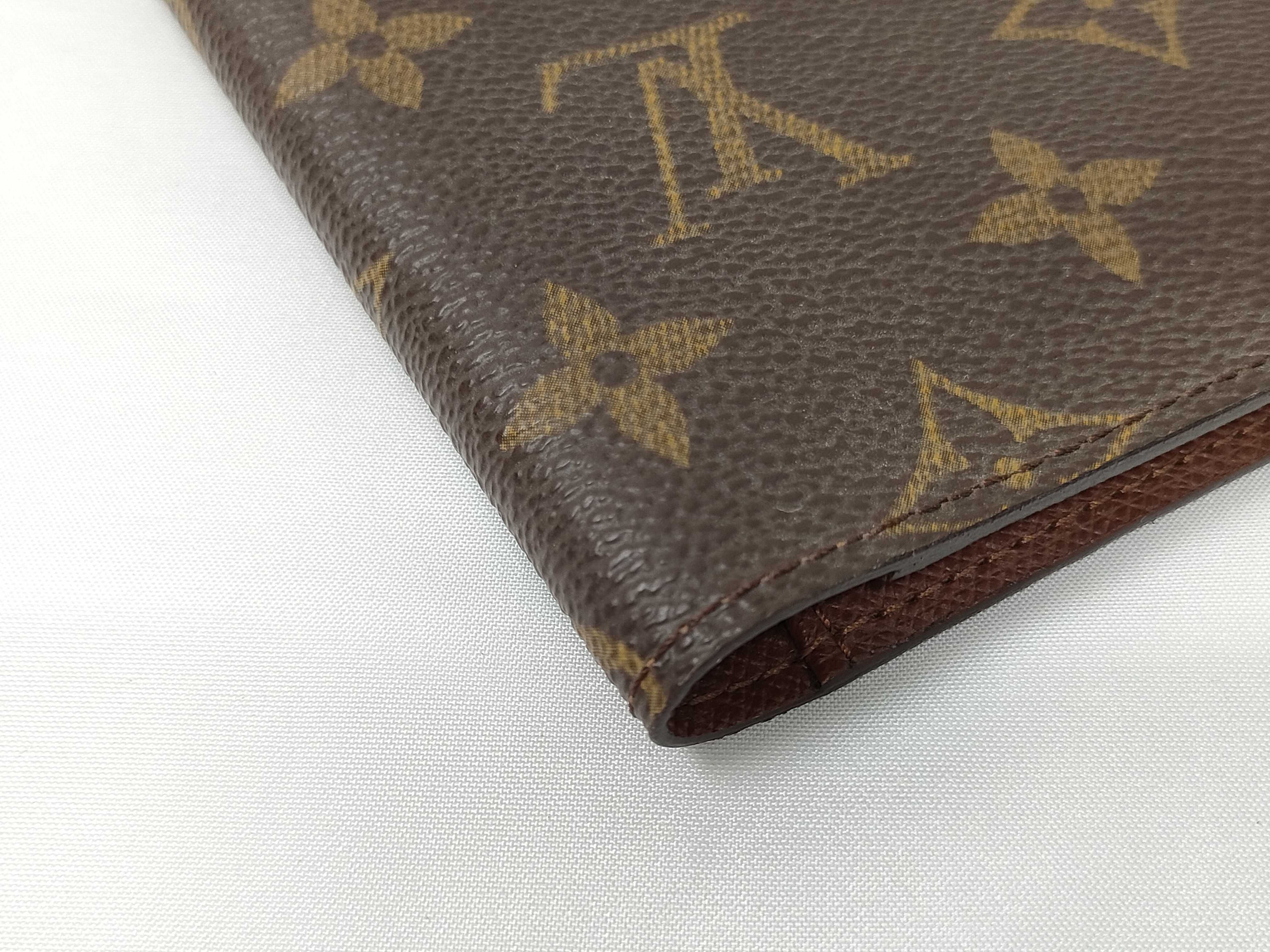Monogram R20503 Agenda Pouch Billfold Wallet — view 6