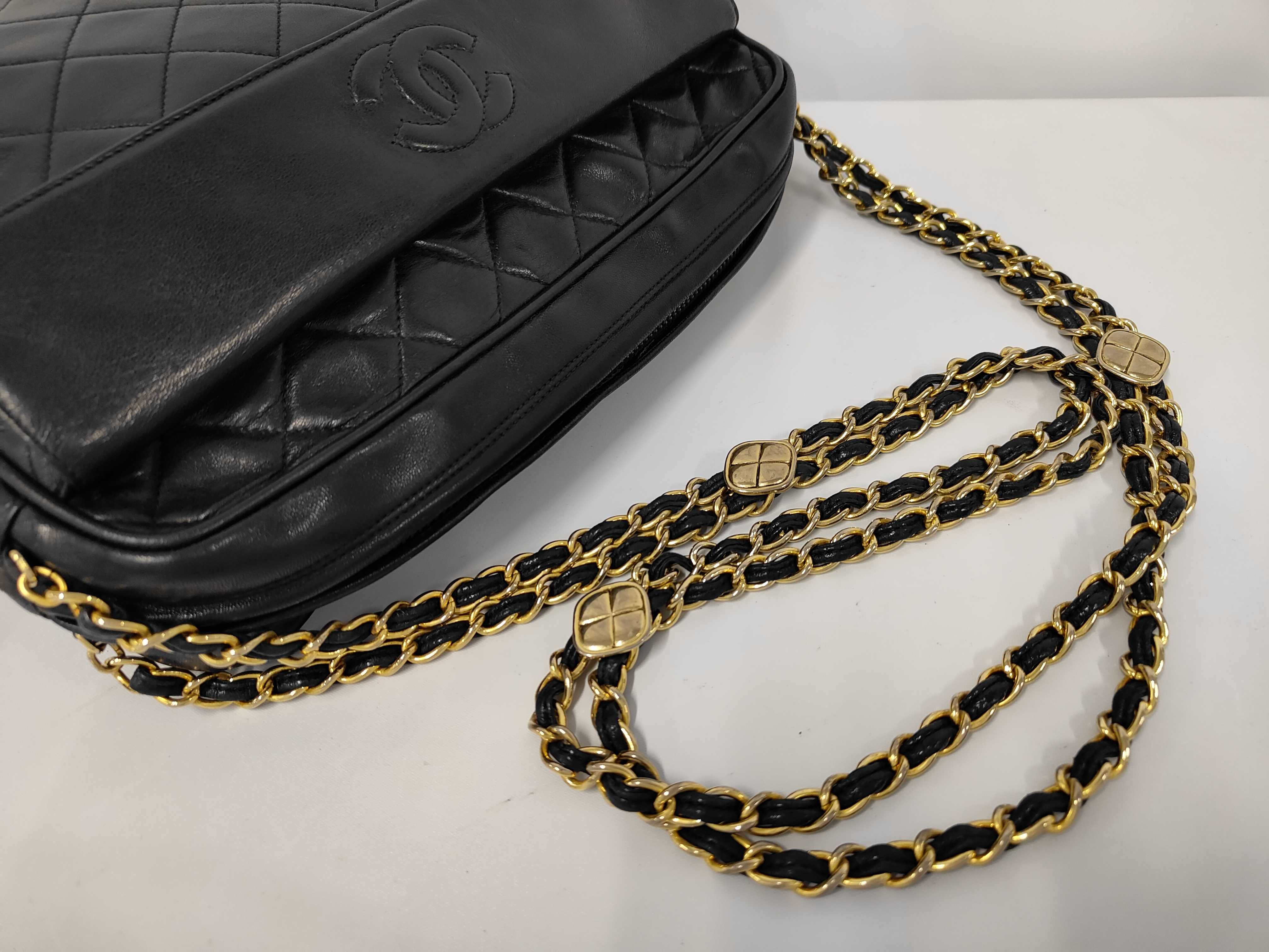 navy shoulder bag — view 3