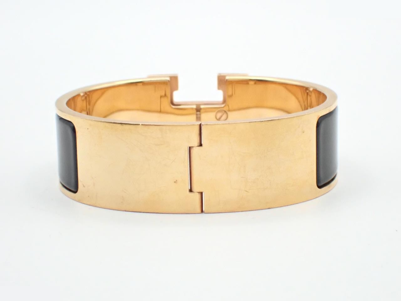 Bracelet, "Click H", Black, Wrist circumference approximately 17cm — view 2