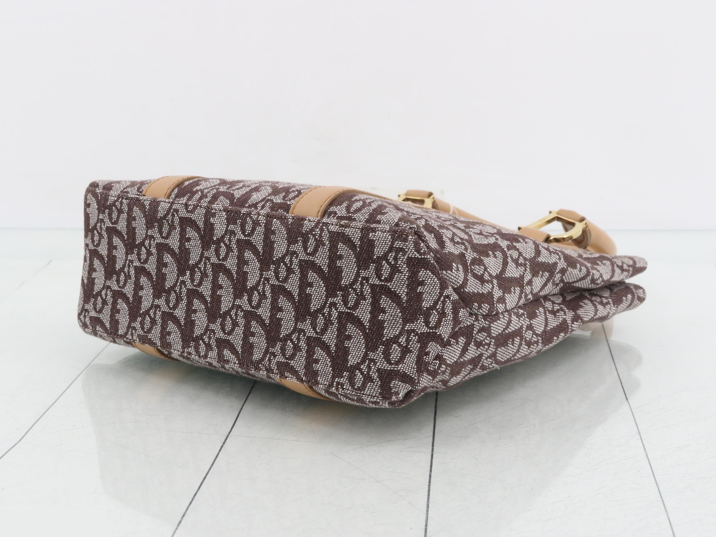 Trotter/Oblique Canvas/Leather Handbag — view 6