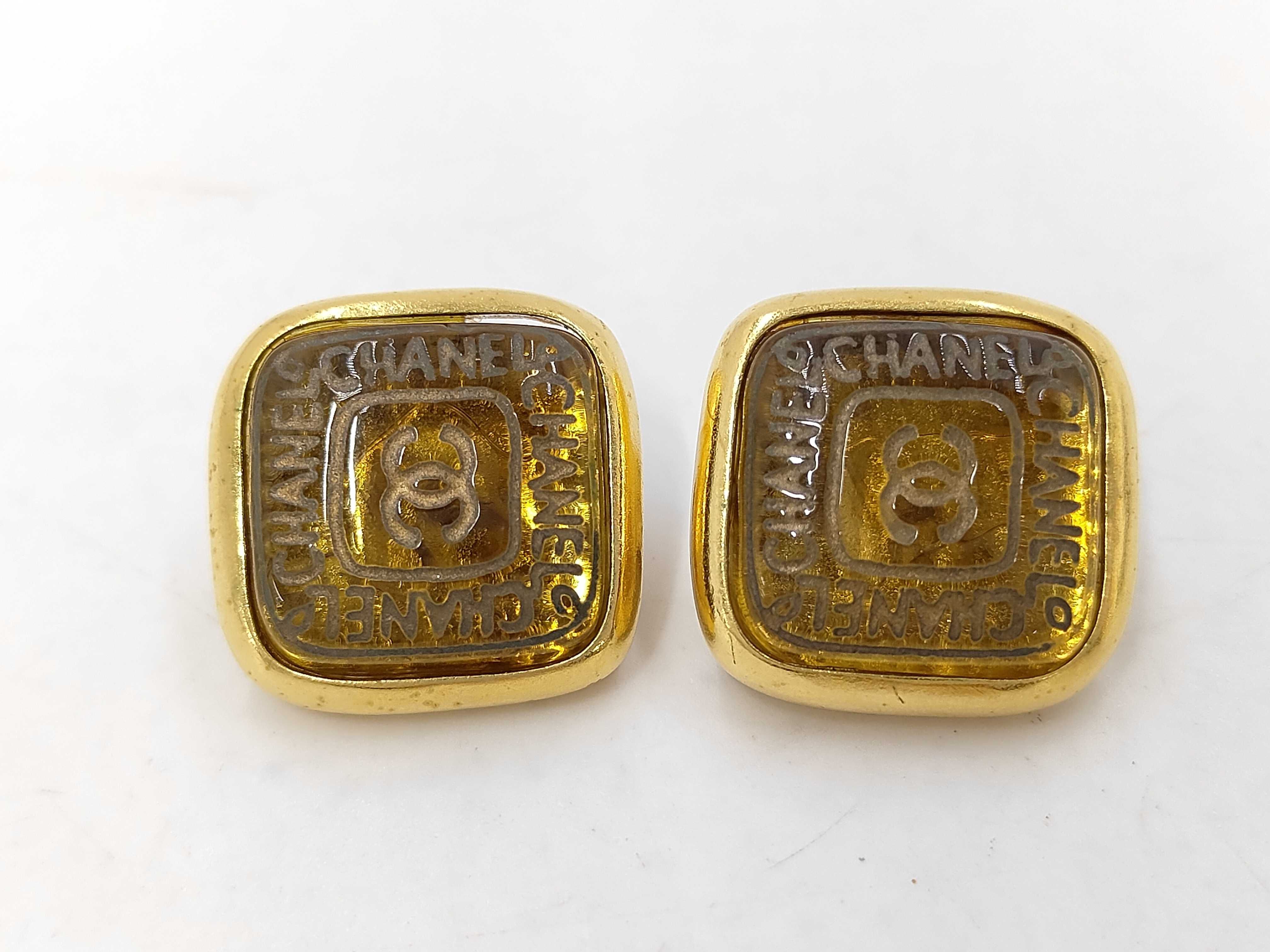 Stone Coco Mark 99A Gripoix Earrings