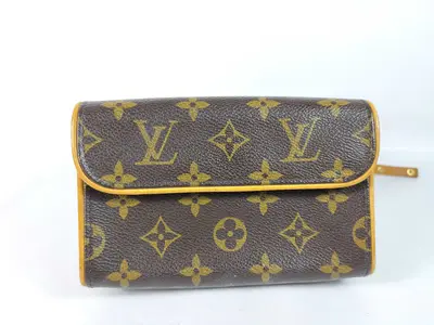 Monogram Vuitton Pochette Florentine Shoulder Bag