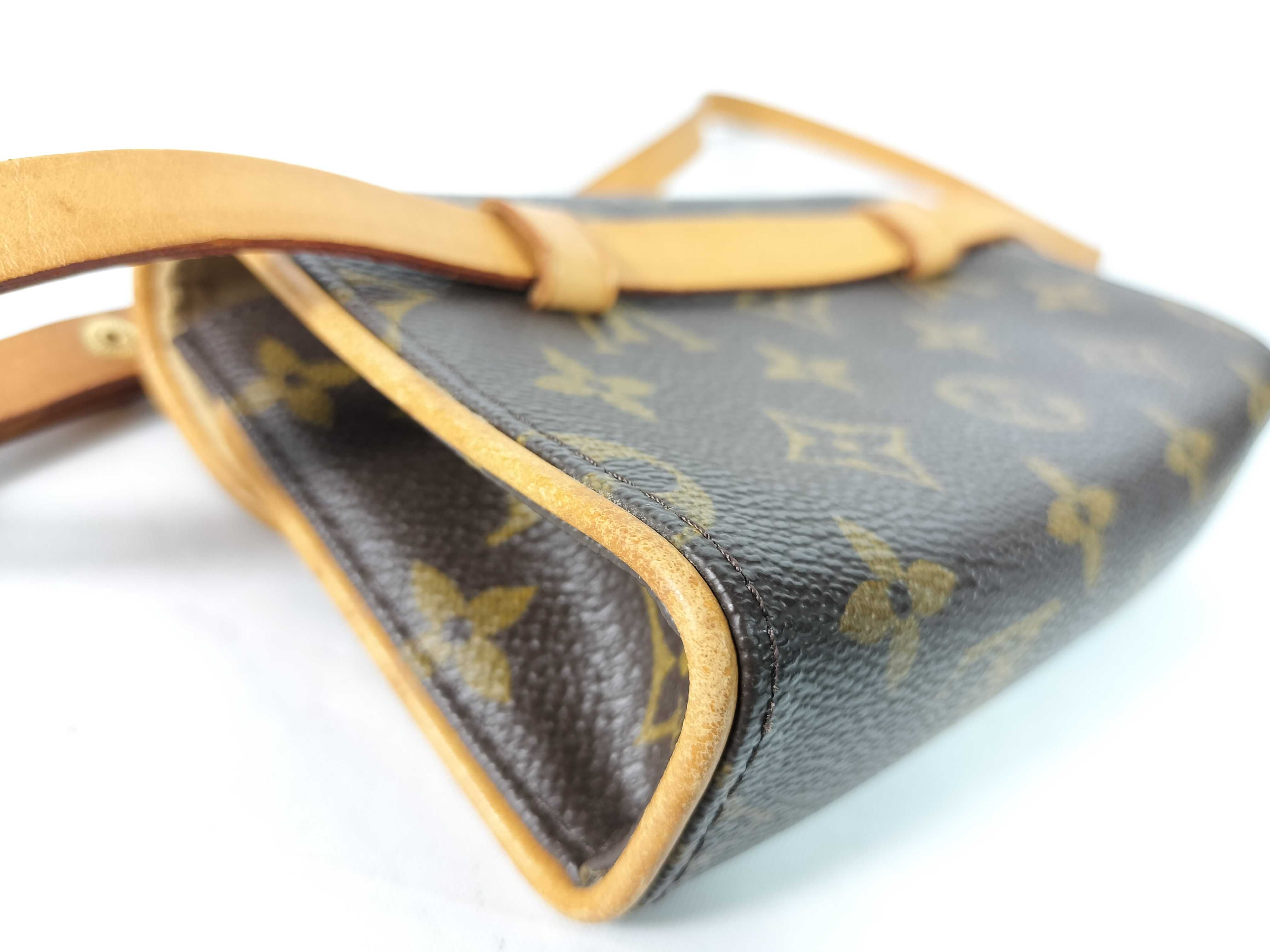Monogram Vuitton Pochette Florentine Shoulder Bag — view 6