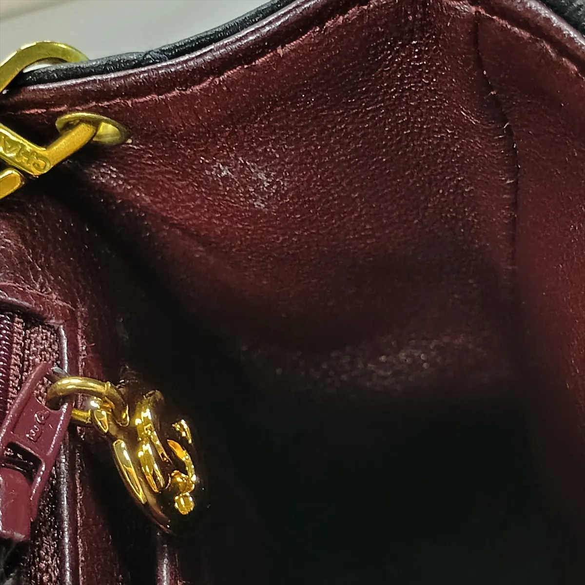 Mini Matelassé 17 Lambskin Single Flap Single Chain Bag, Black with Gold Hardware, 6520902, Series 6, A01115 — view 9