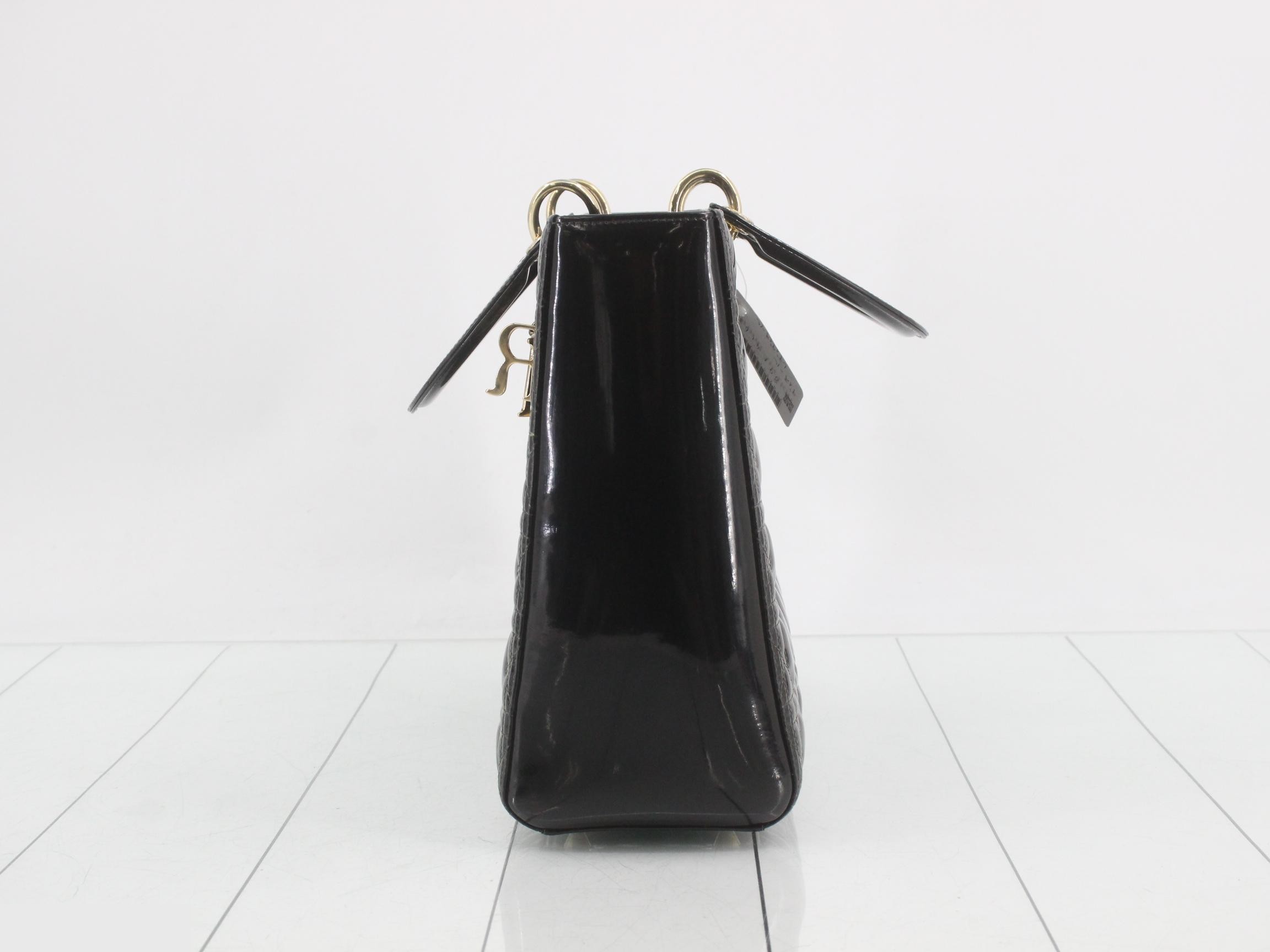 Lady Dior Large Enamel — view 3