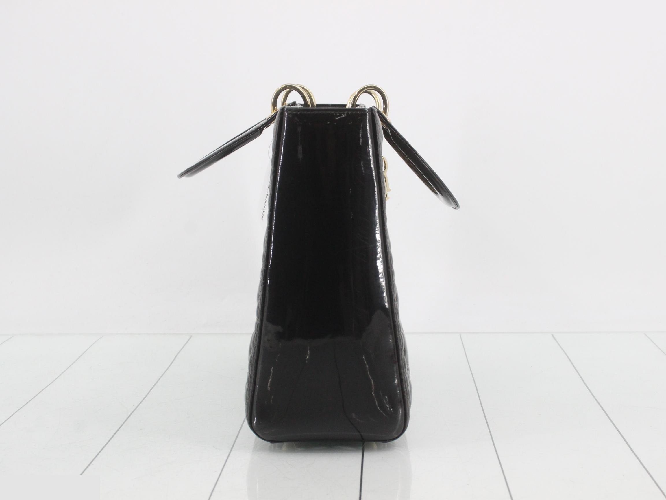 Lady Dior Large Enamel — view 4