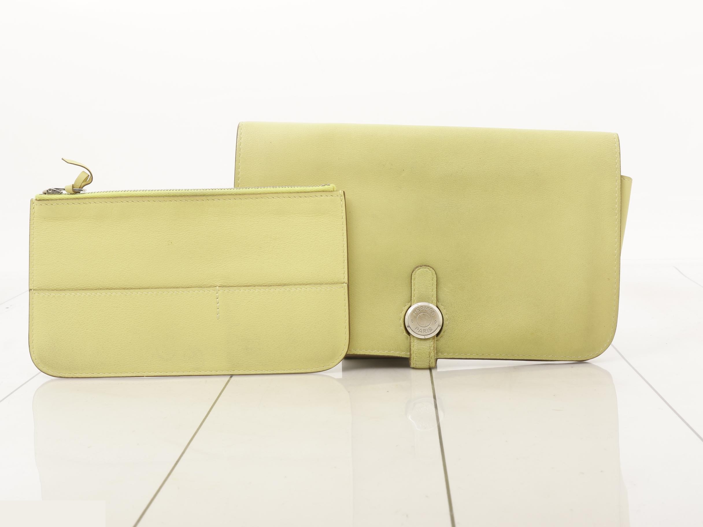 Dogon Long Wallet, Yellow
