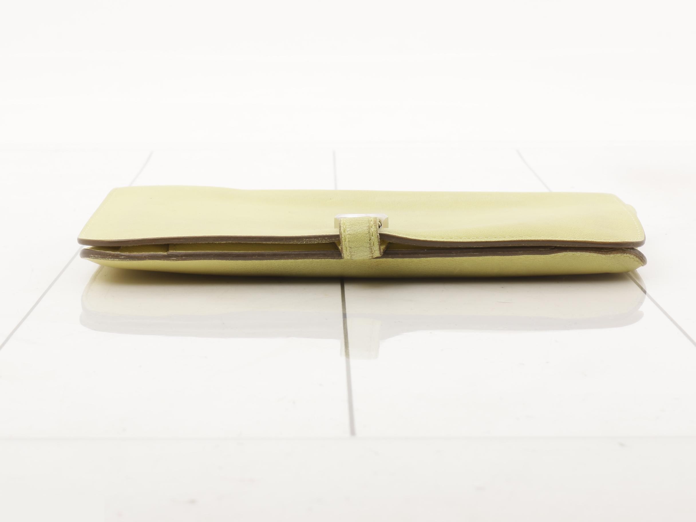 Dogon Long Wallet, Yellow — view 3