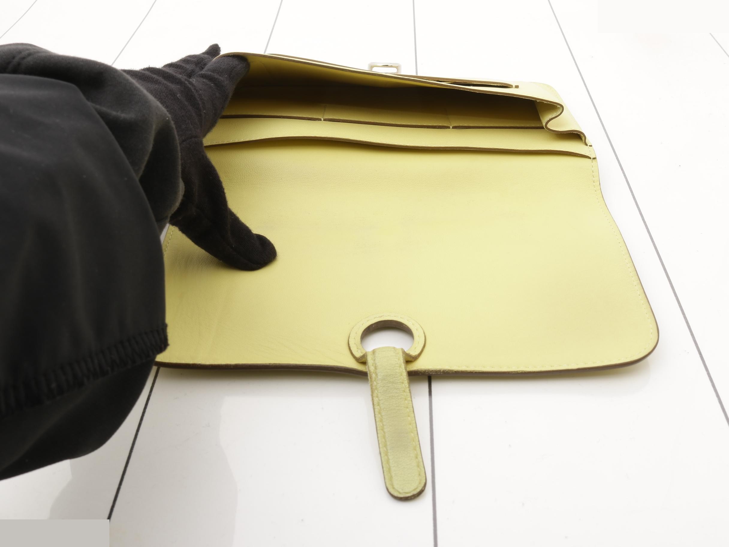 Dogon Long Wallet, Yellow — view 4