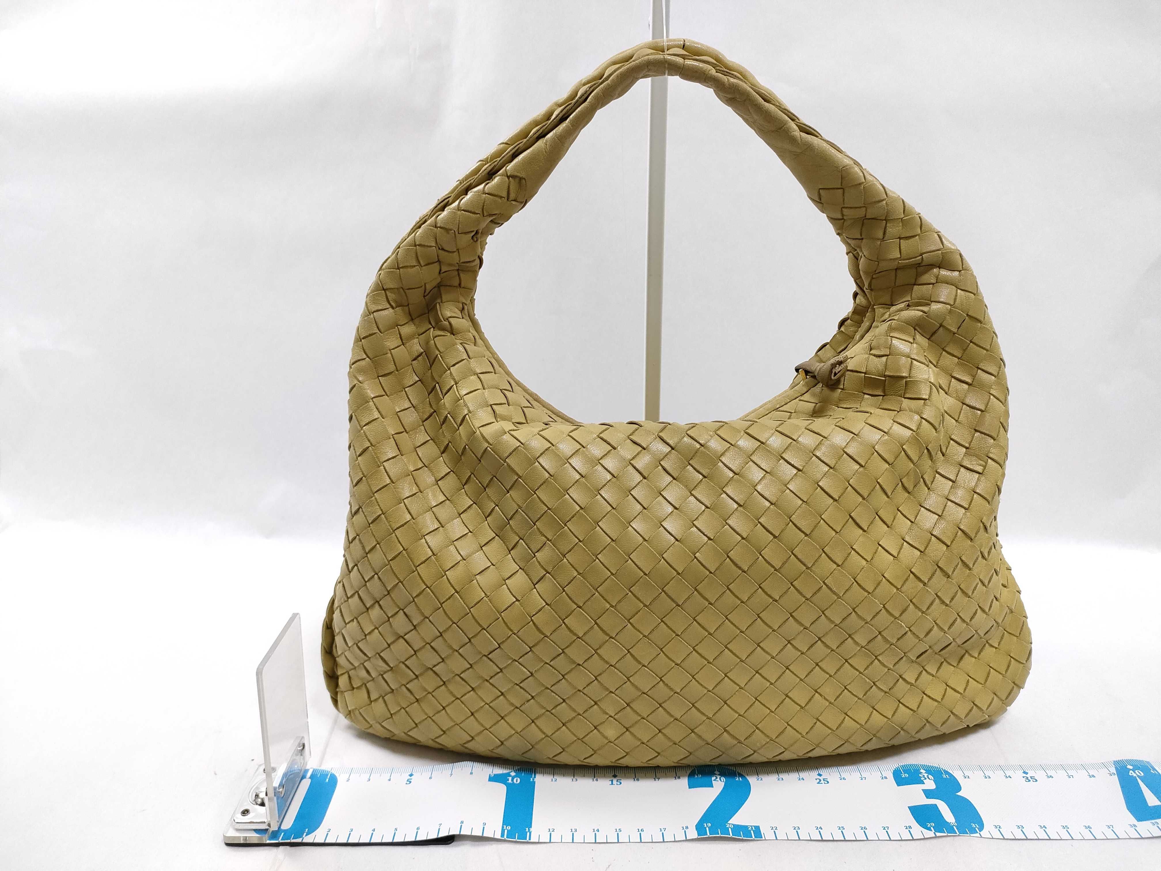 Intrecciato ID- Hobo Cowskin Shoulder bag Green #115653 Shoulder bag — view 2