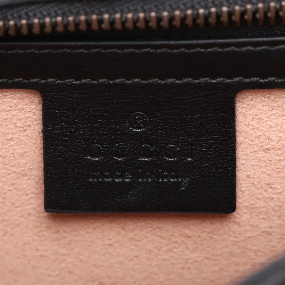 GG Marmont Leather Chain Shoulder Bag, Black, 443497 — view 9