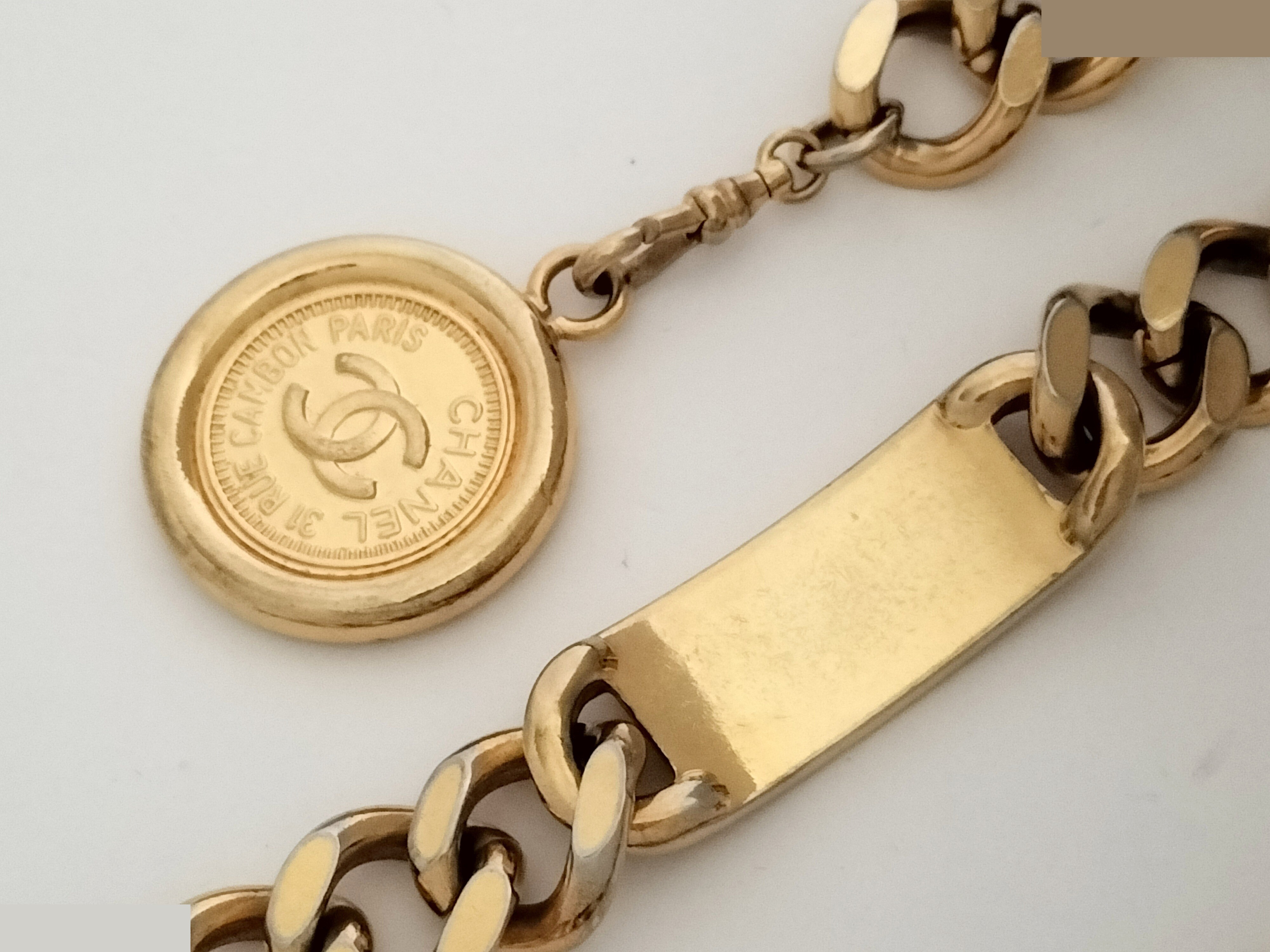 Coco Gold Chain Belt, Chain approx. 85cm — view 6